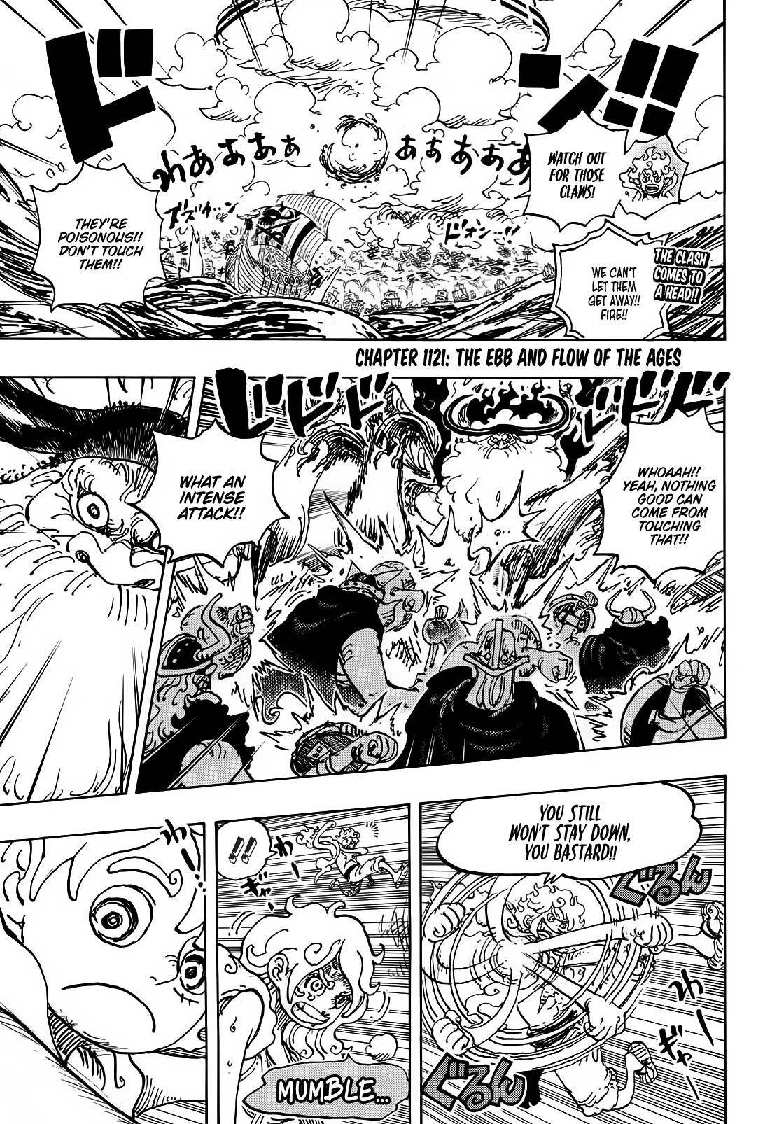 One Piece Manga Chapter 1121 page 3 - The Ebb and Flow of the Ages