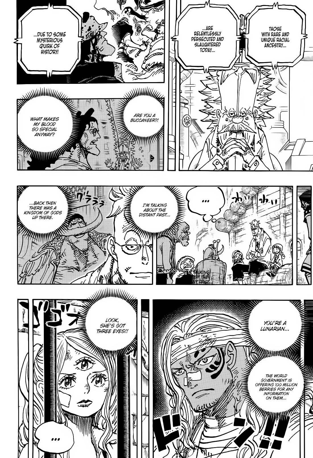 One Piece Manga Chapter 1121 page 6 - The Ebb and Flow of the Ages
