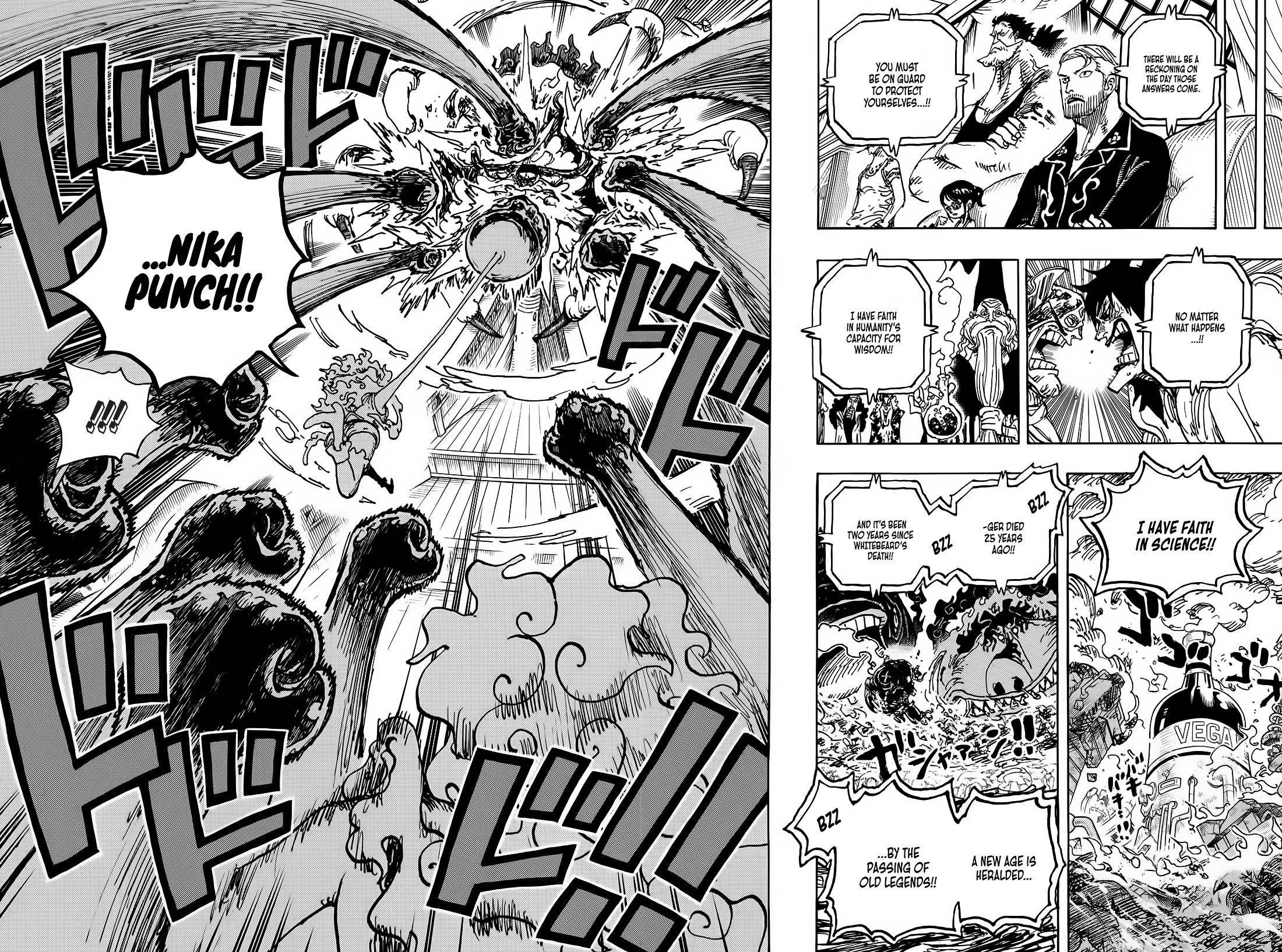 One Piece Manga Chapter 1121 page 9 - The Ebb and Flow of the Ages