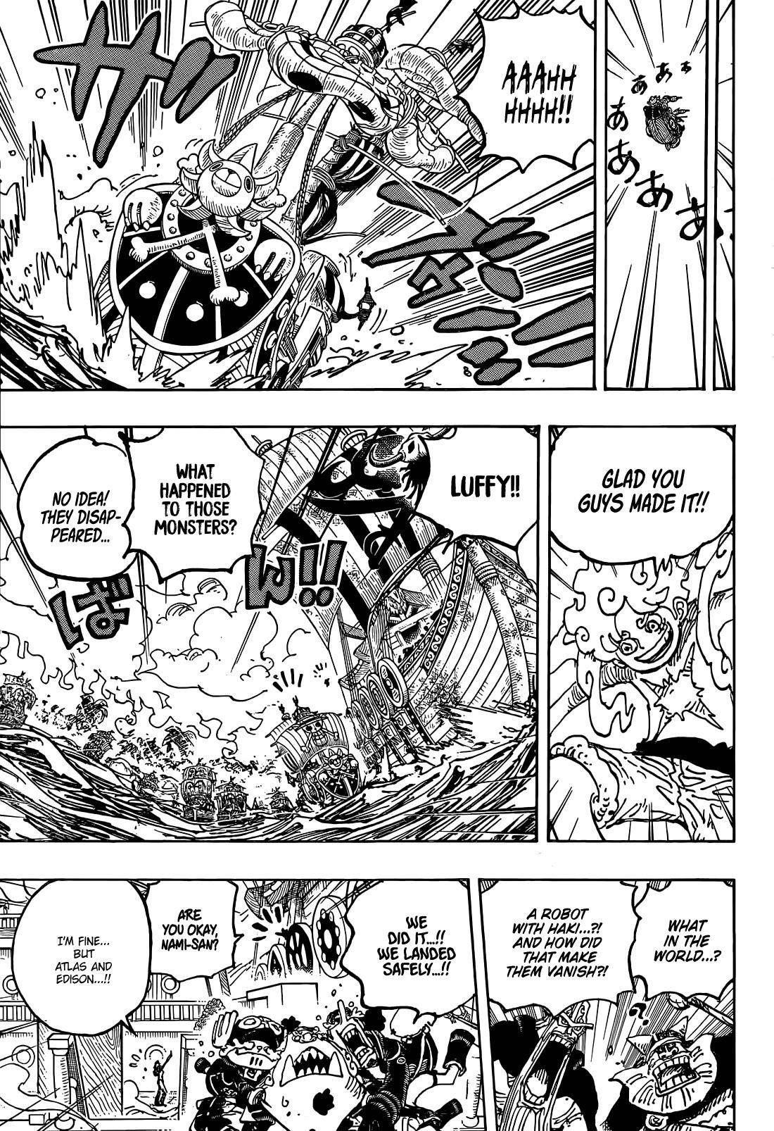 One Piece Manga Chapter 1122 page 12 - Time is Right
