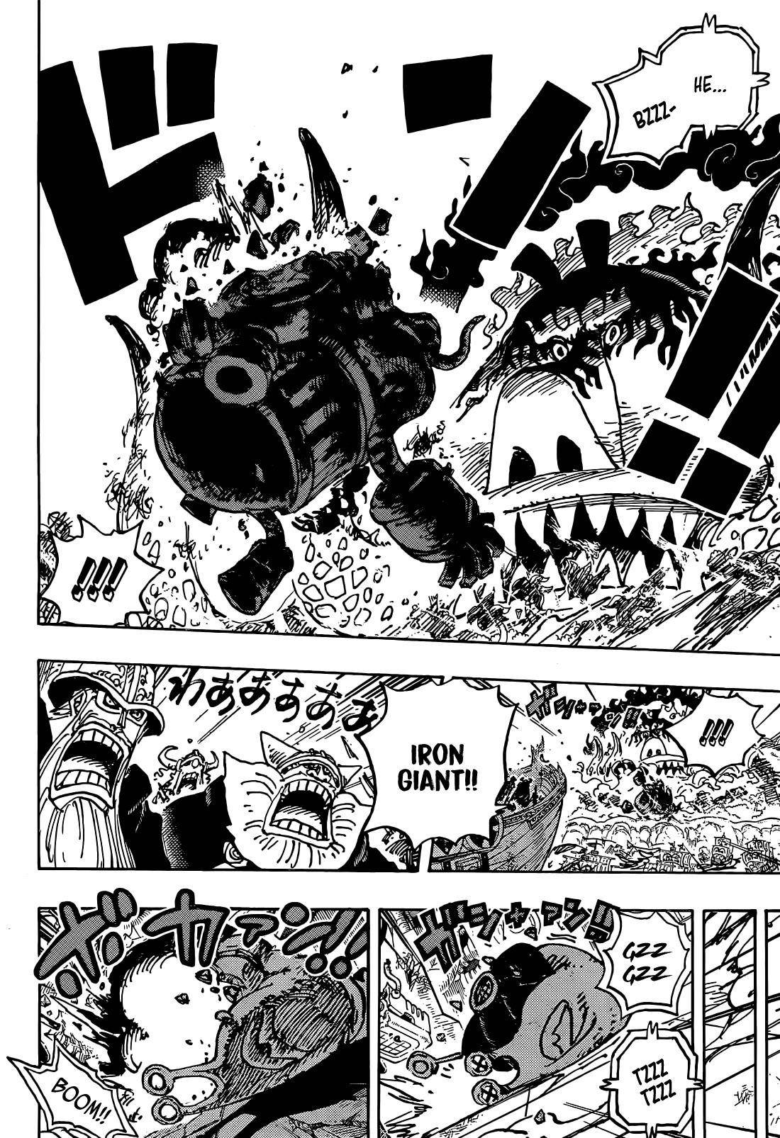 One Piece Manga Chapter 1122 page 6 - Time is Right