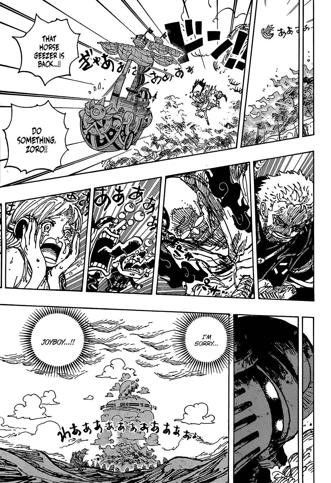 One Piece Manga Chapter 1122 page 7 - Time is Right