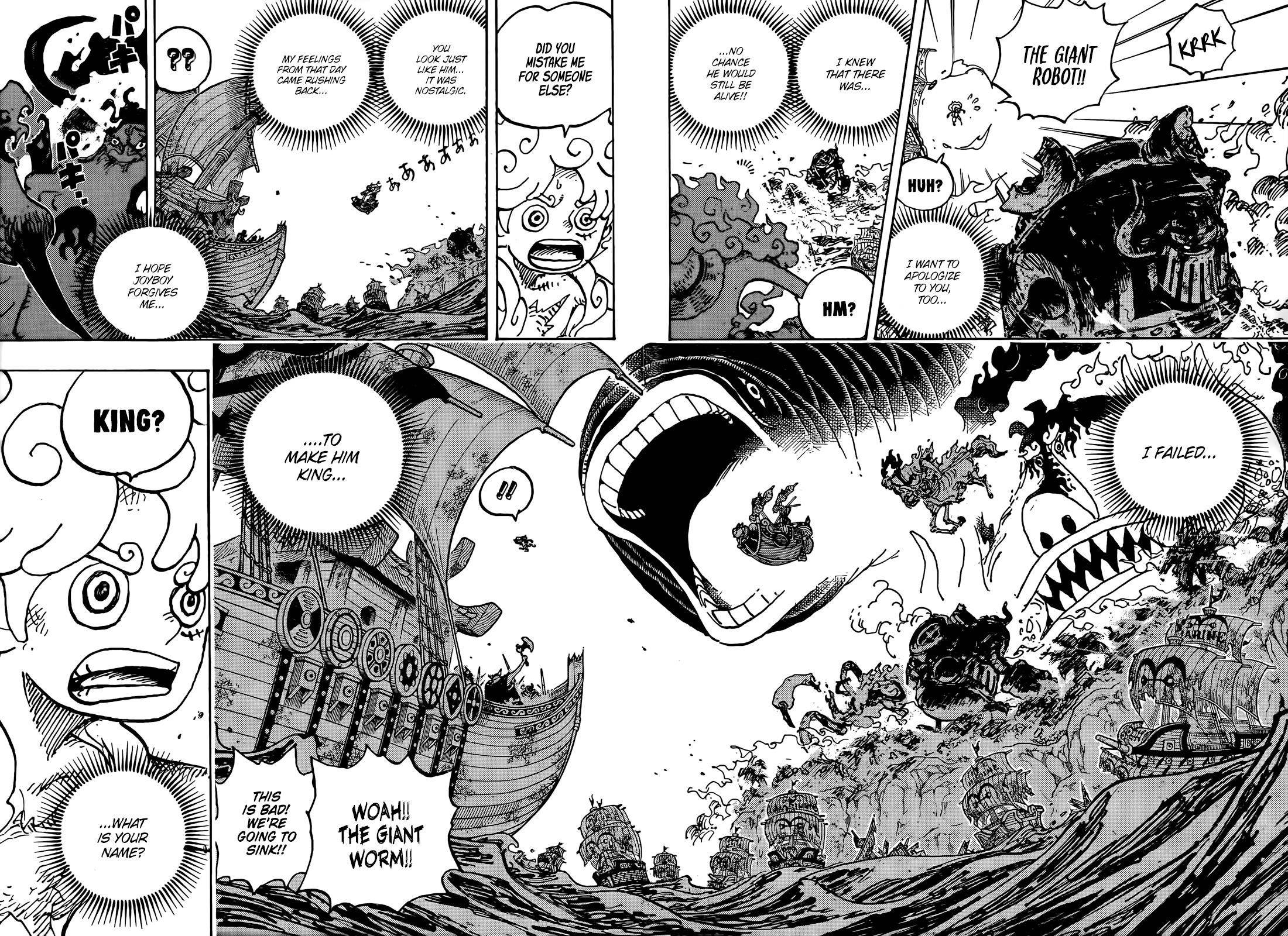 One Piece Manga Chapter 1122 page 8 - Time is Right