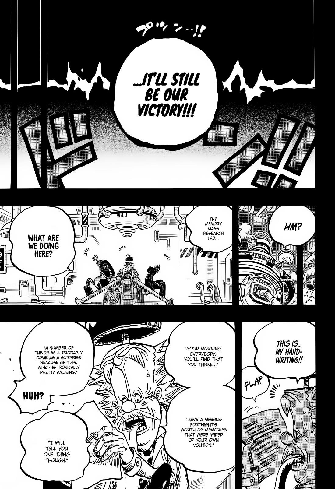 One Piece Manga Chapter 1123 page 14 - The Void Fortnight