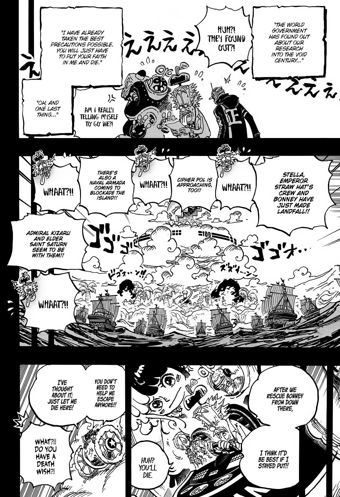 One Piece Manga Chapter 1123 page 15 - The Void Fortnight