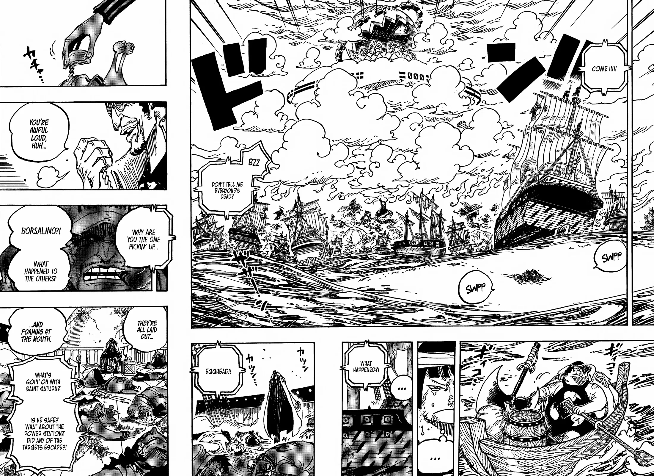 One Piece Manga Chapter 1124 page 4 - Close Friend
