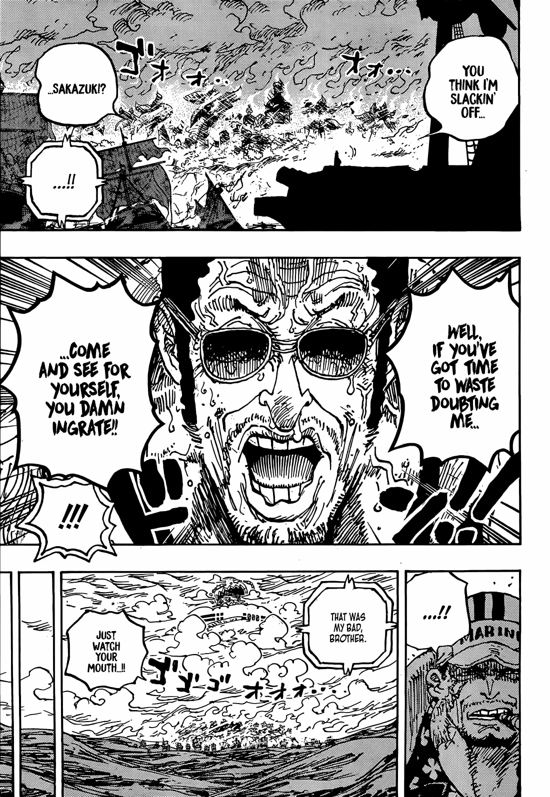 One Piece Manga Chapter 1124 page 6 - Close Friend