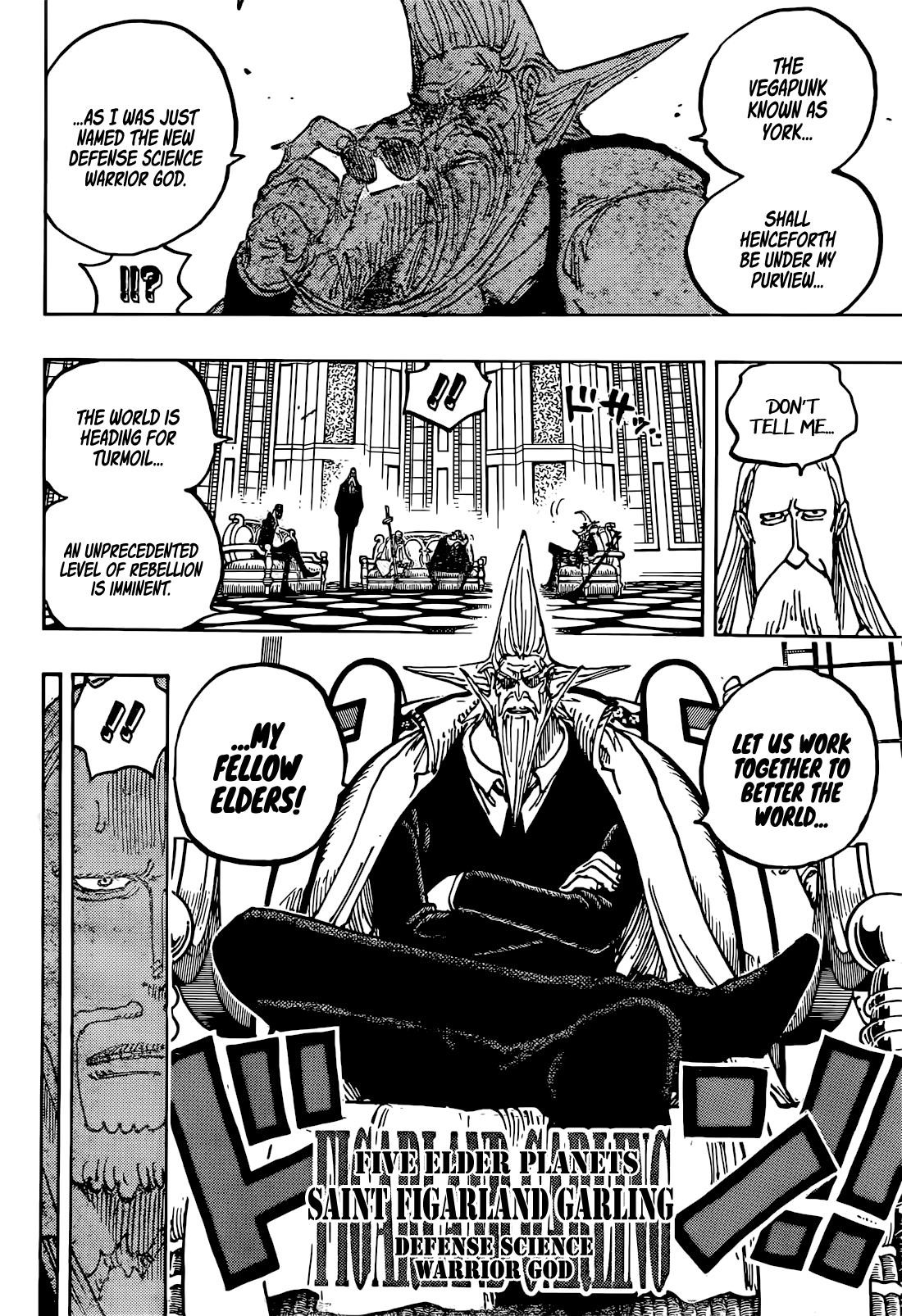 One Piece Manga Chapter 1125 page 10 - What Death Means