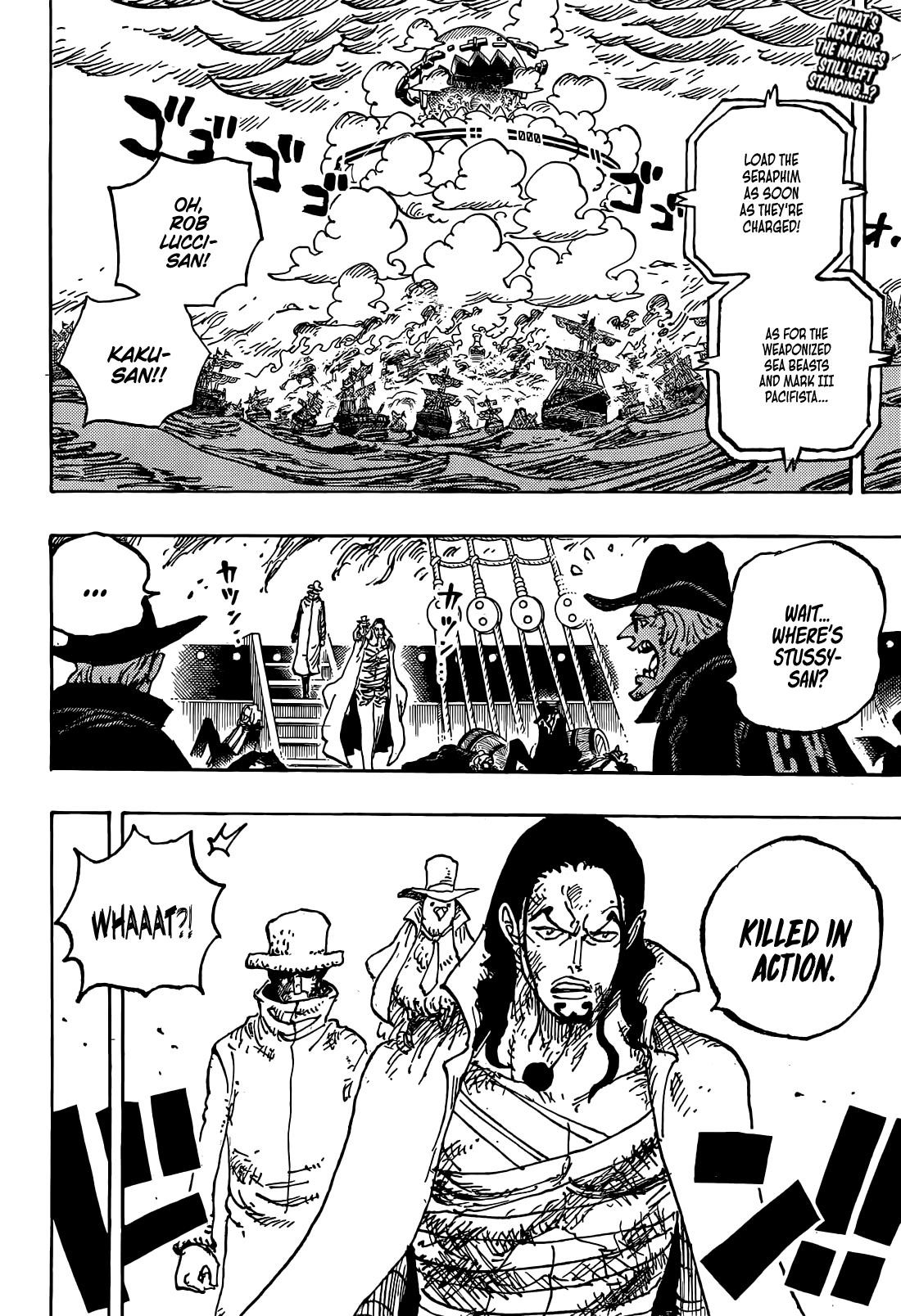 One Piece Manga Chapter 1125 page 2 - What Death Means