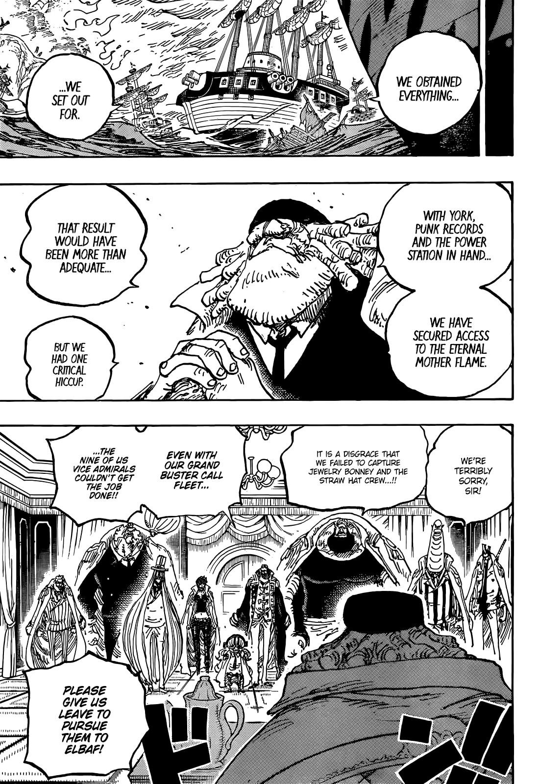 One Piece Manga Chapter 1125 page 3 - What Death Means