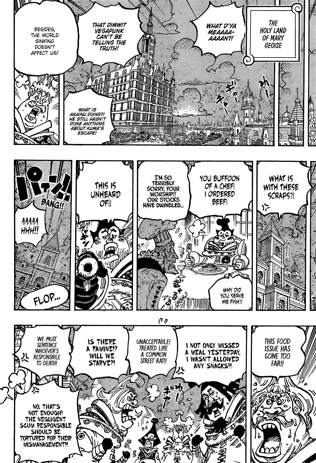 One Piece Manga Chapter 1125 page 8 - What Death Means