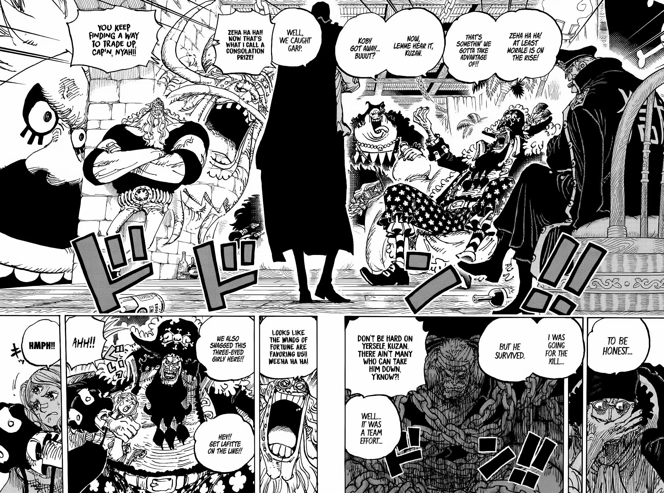 One Piece Manga Chapter 1126 page 11 - Settling the Score