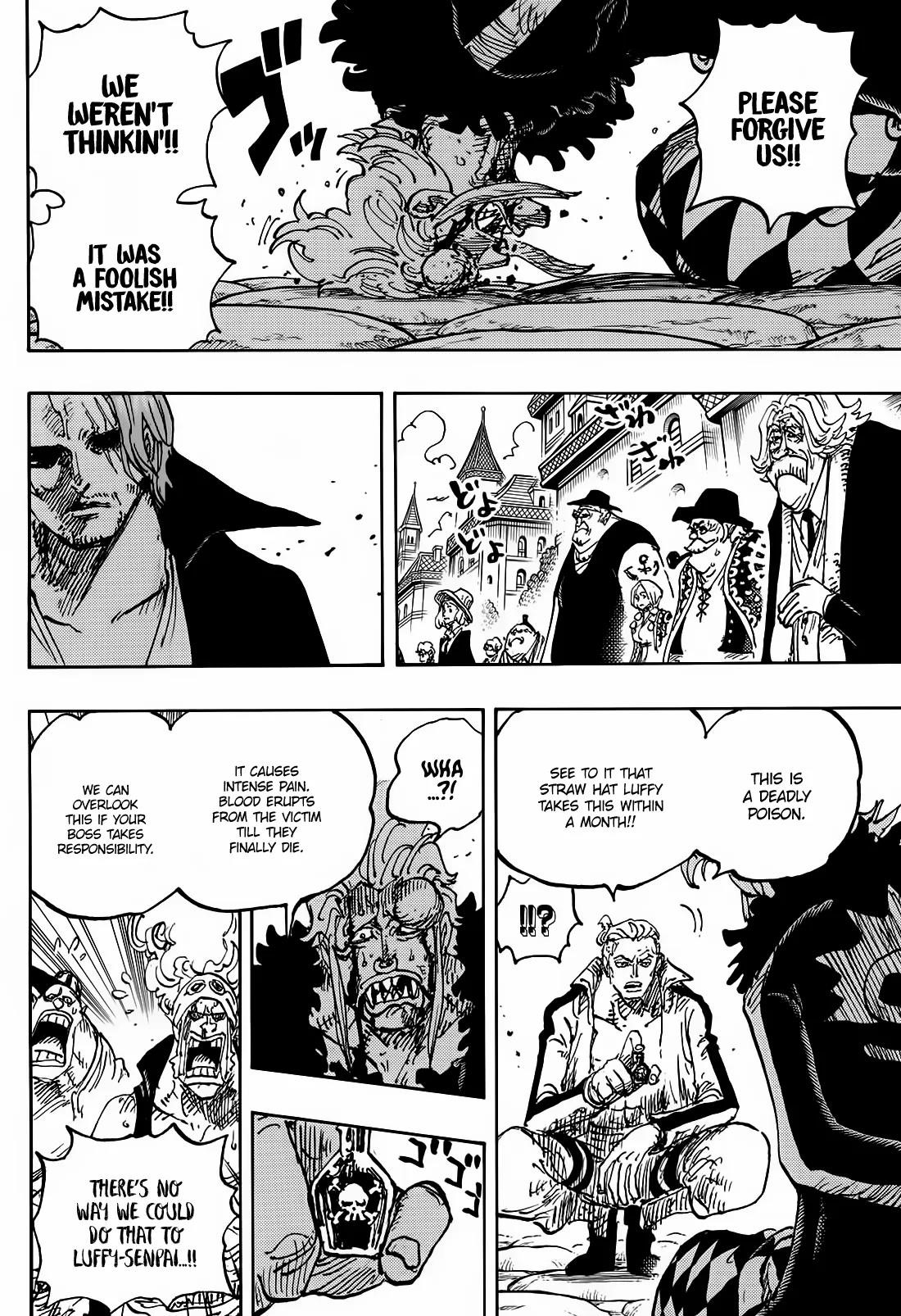 One Piece Manga Chapter 1126 page 5 - Settling the Score