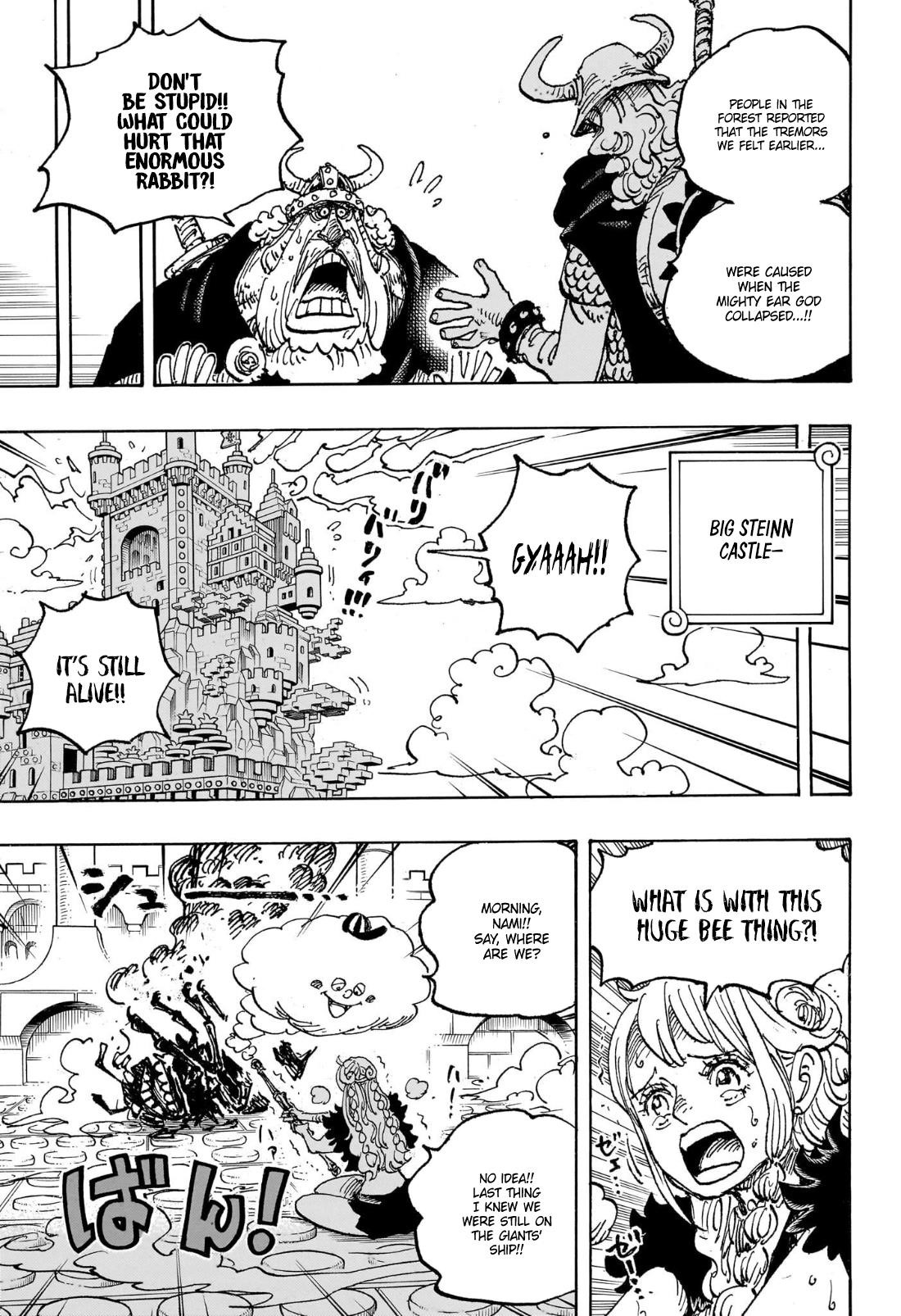 One Piece Manga Chapter 1127 page 3 - Adventure in the Land of Mystery