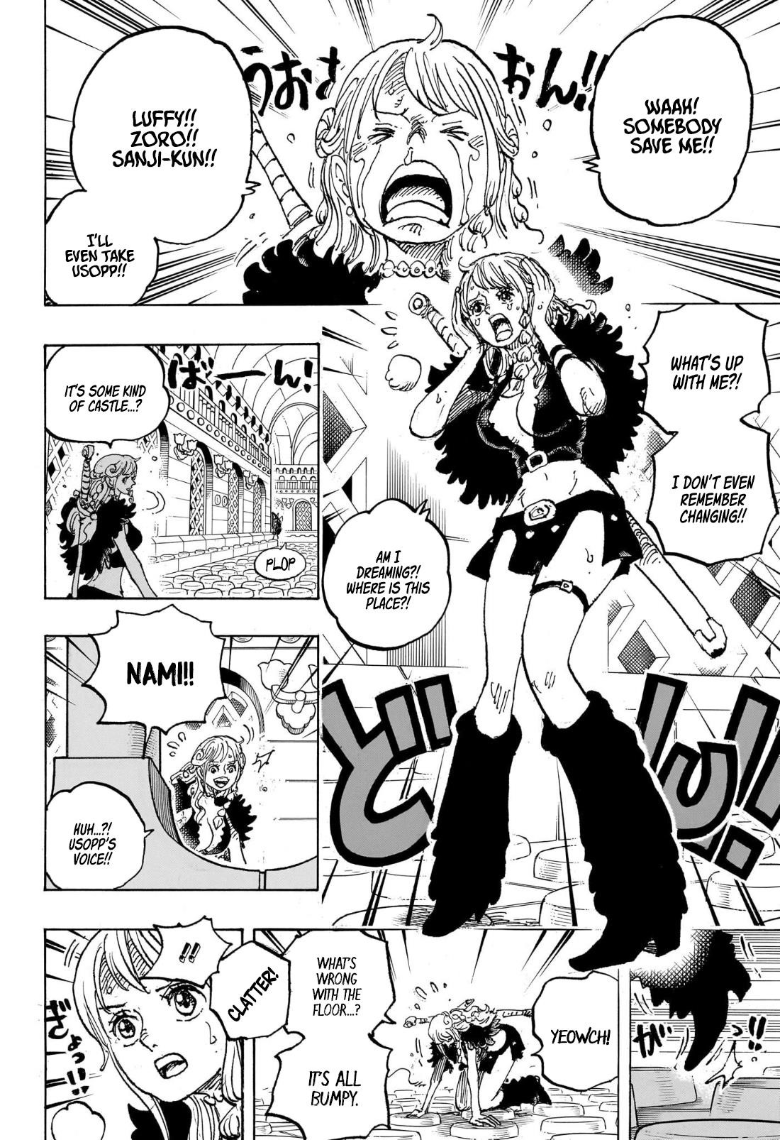 One Piece Manga Chapter 1127 page 4 - Adventure in the Land of Mystery