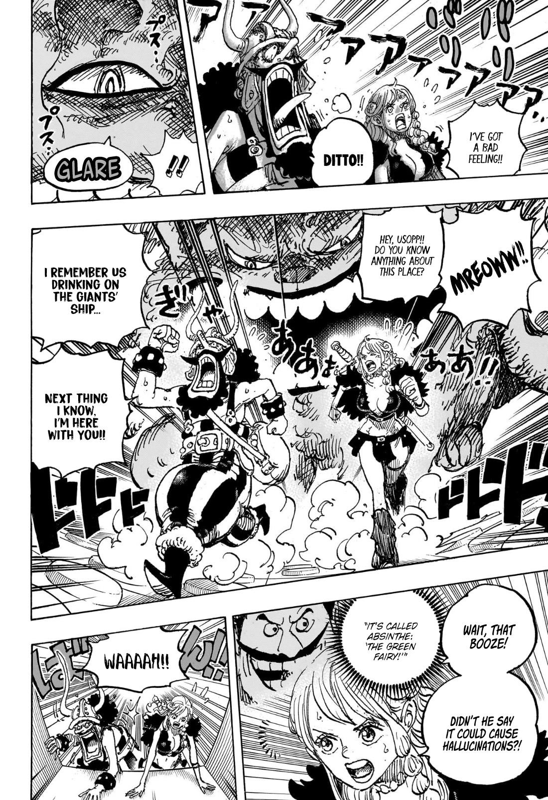 One Piece Manga Chapter 1127 page 8 - Adventure in the Land of Mystery