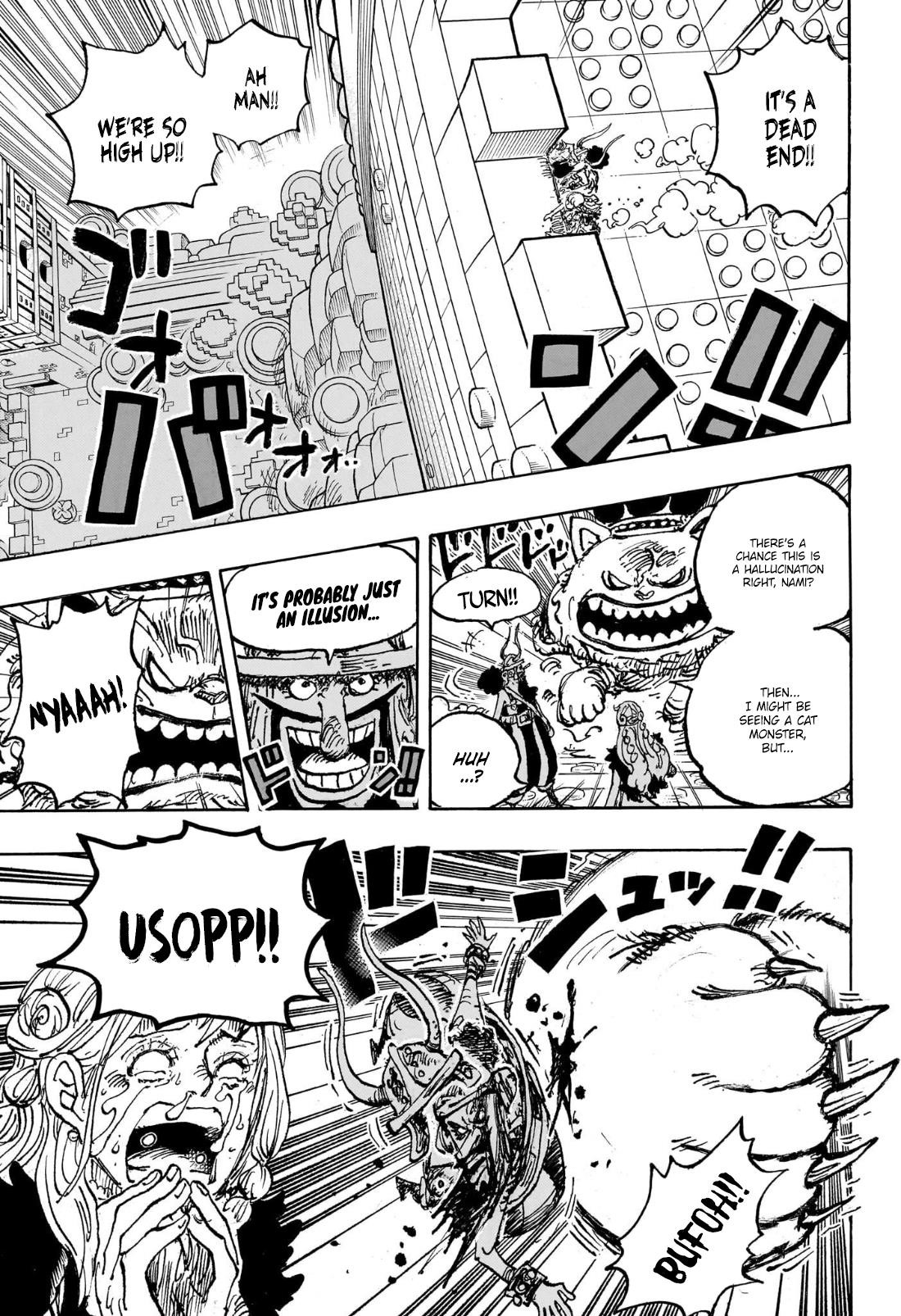 One Piece Manga Chapter 1127 page 9 - Adventure in the Land of Mystery