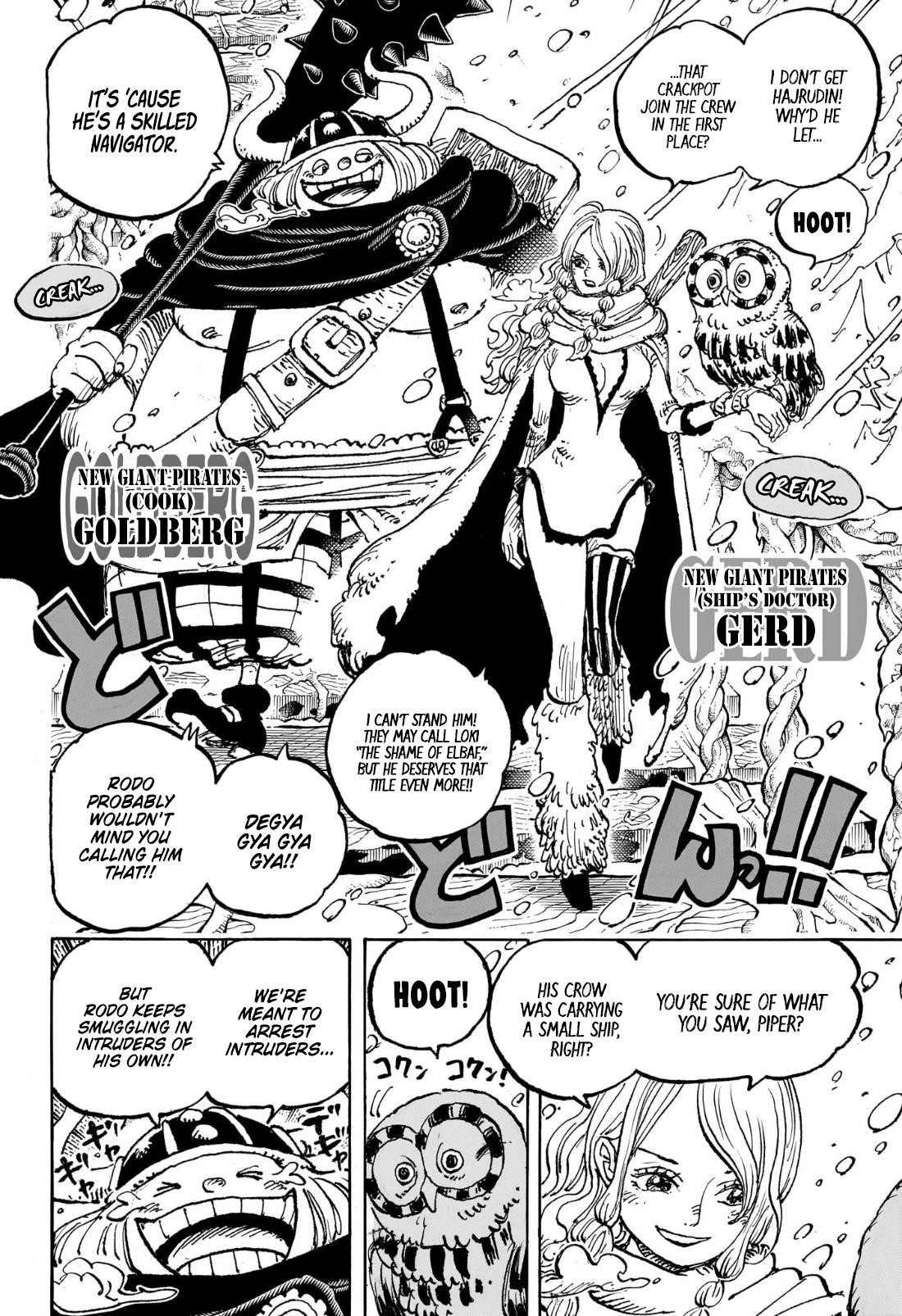 One Piece Manga Chapter 1130 page 4 - The Accursed Prince