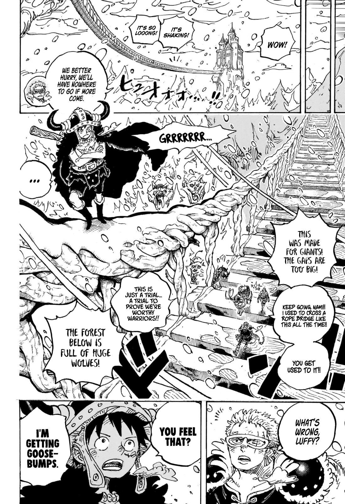 One Piece Manga Chapter 1130 page 6 - The Accursed Prince