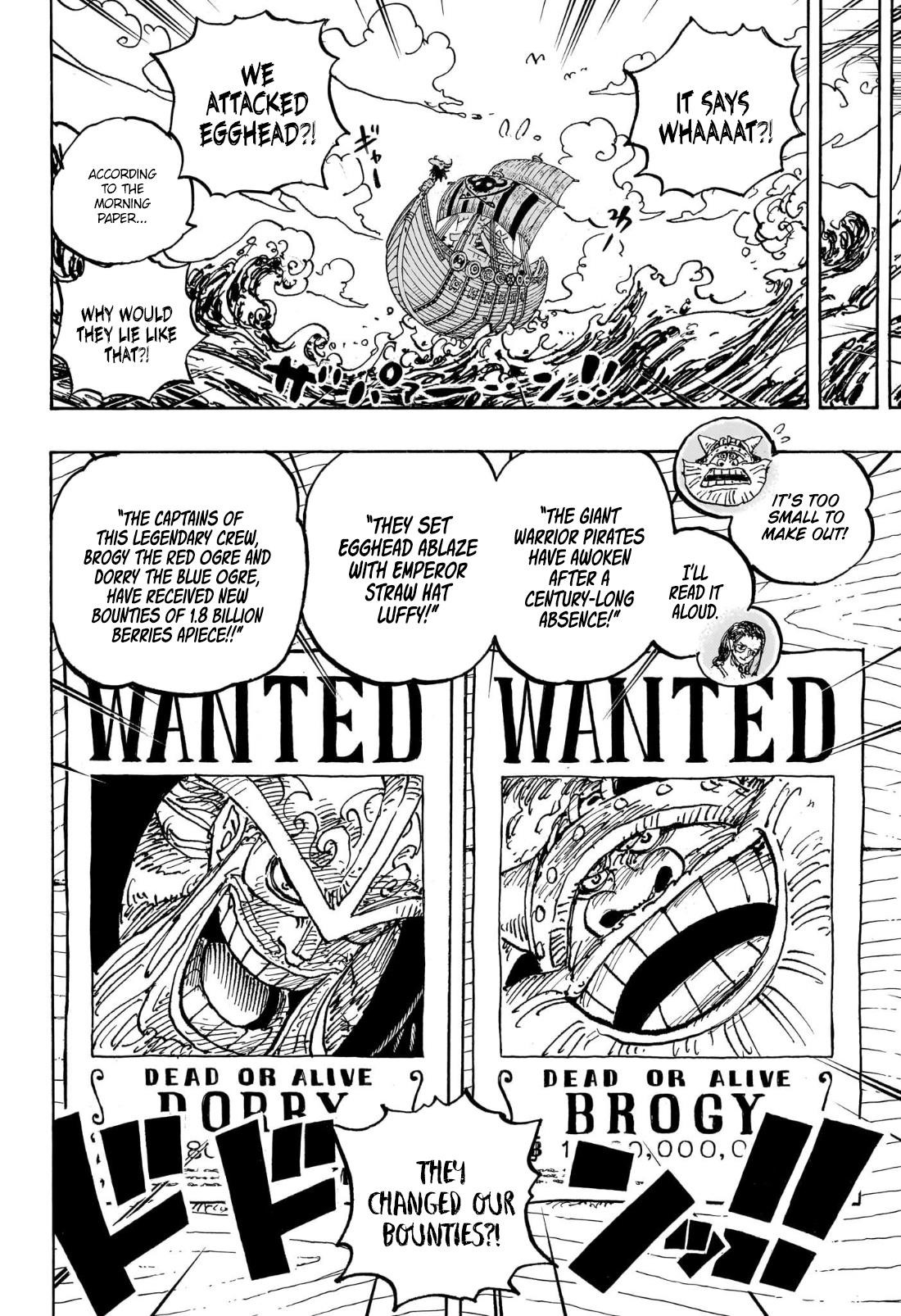 One Piece Manga Chapter 1130 page 8 - The Accursed Prince
