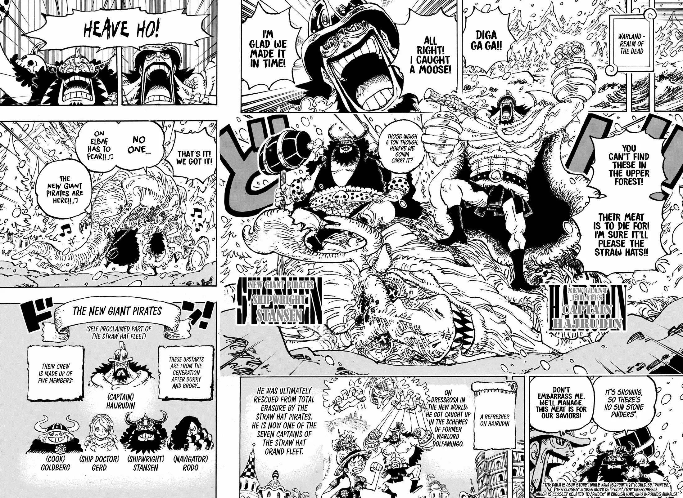One Piece Manga Chapter 1131 page 12 - Loki in the Underworld