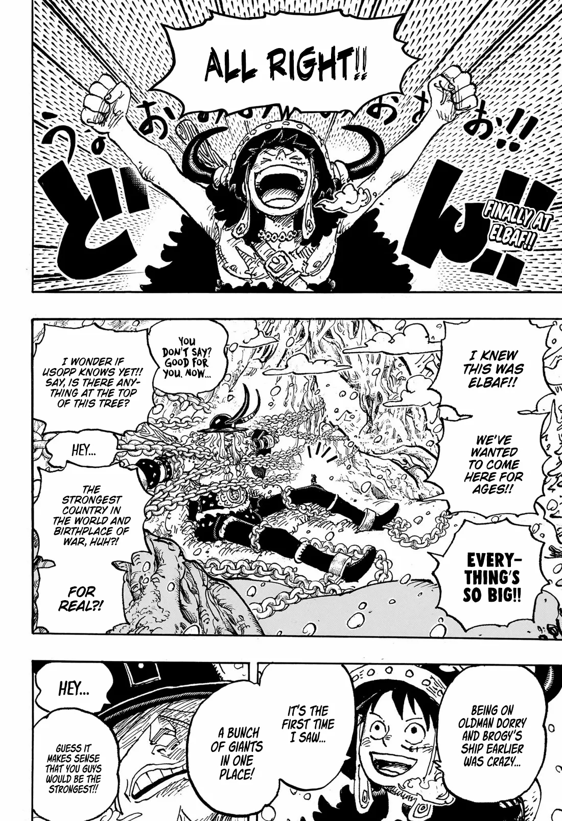One Piece Manga Chapter 1131 page 2 - Loki in the Underworld