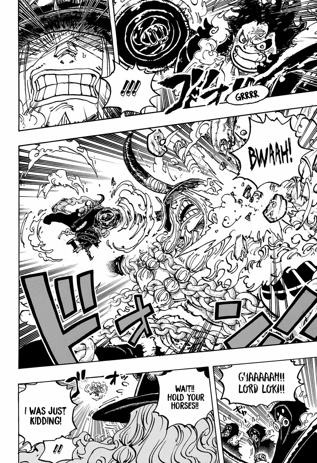 One Piece Manga Chapter 1131 page 8 - Loki in the Underworld