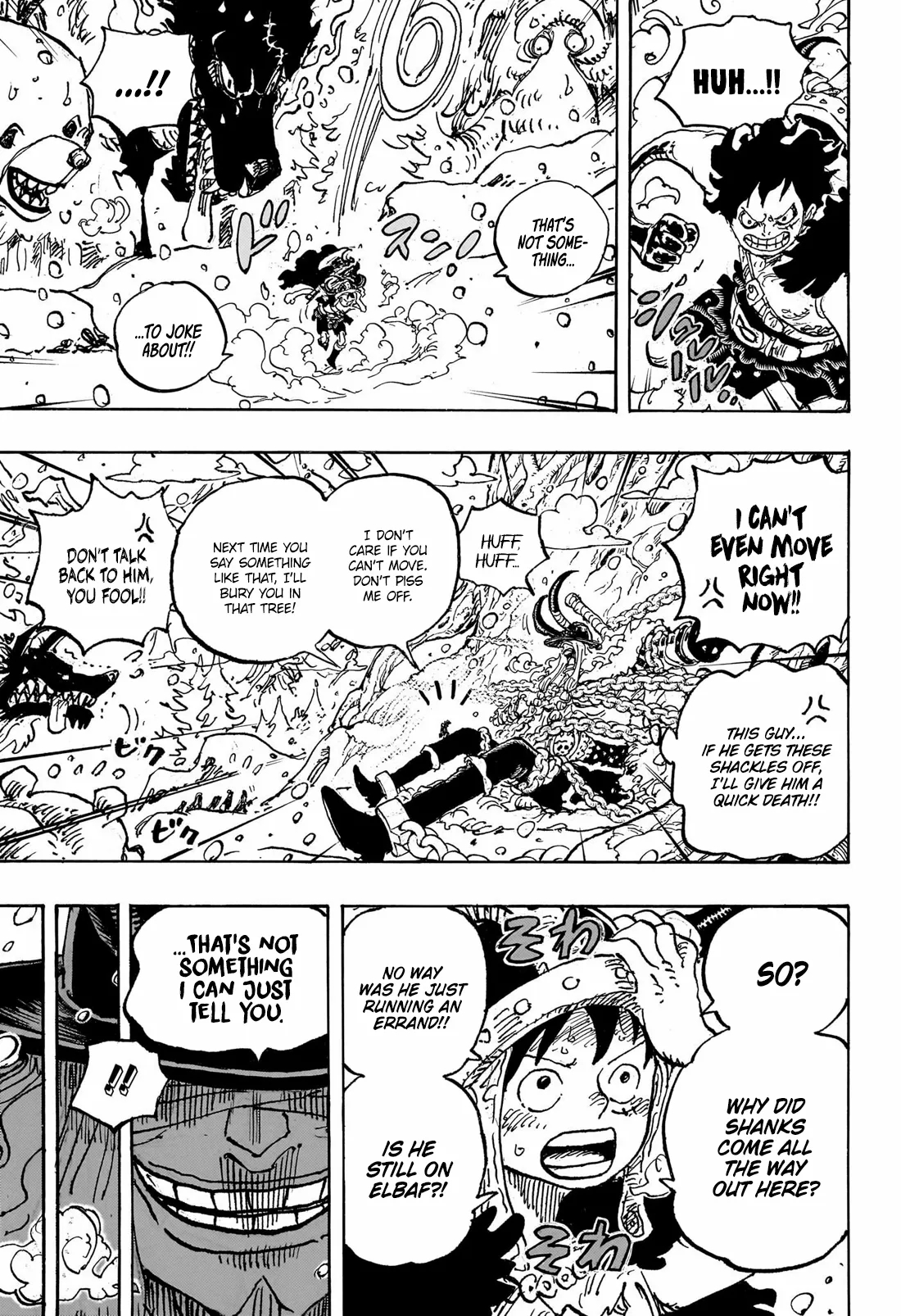 One Piece Manga Chapter 1131 page 9 - Loki in the Underworld