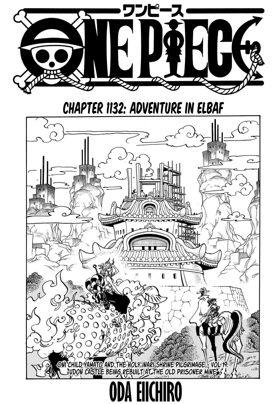 One Piece Manga Chapter 1132 page 1 - Adventure in Elbaph