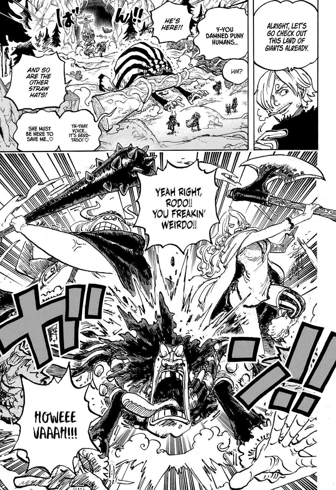One Piece Manga Chapter 1132 page 10 - Adventure in Elbaph