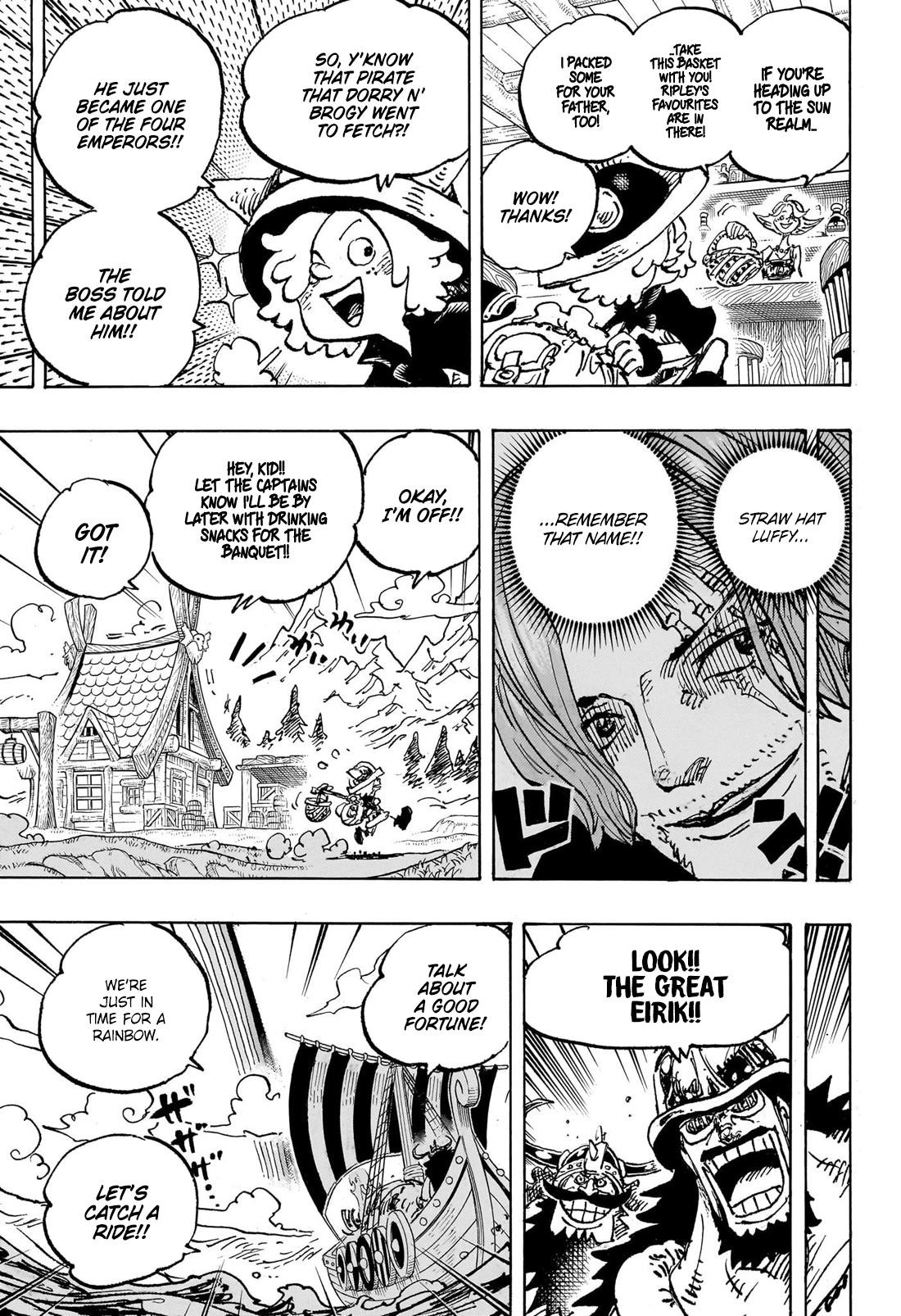 One Piece Manga Chapter 1132 page 3 - Adventure in Elbaph