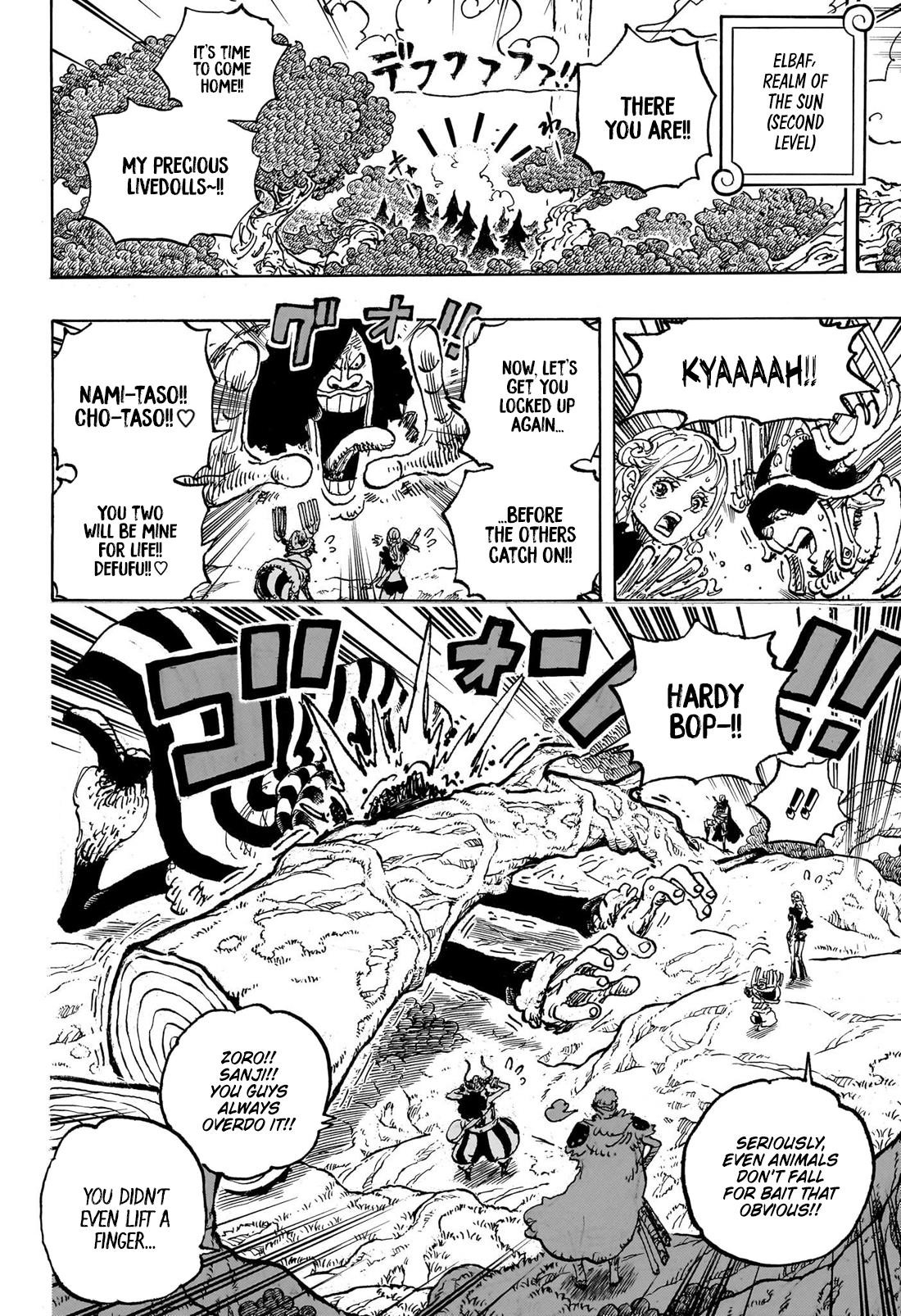 One Piece Manga Chapter 1132 page 9 - Adventure in Elbaph