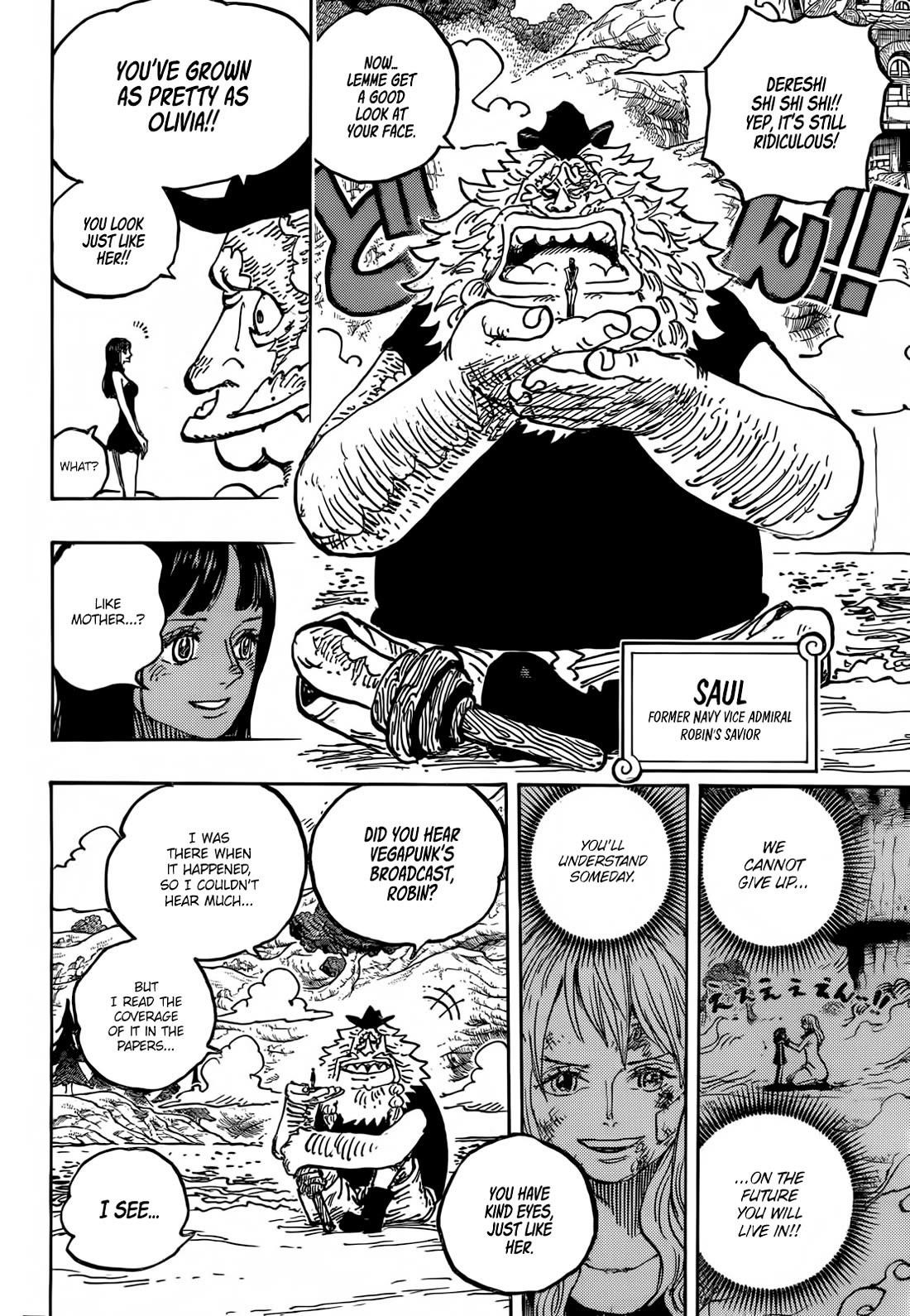 One Piece Manga Chapter 1133 page 12 - I Want You to Praise Me