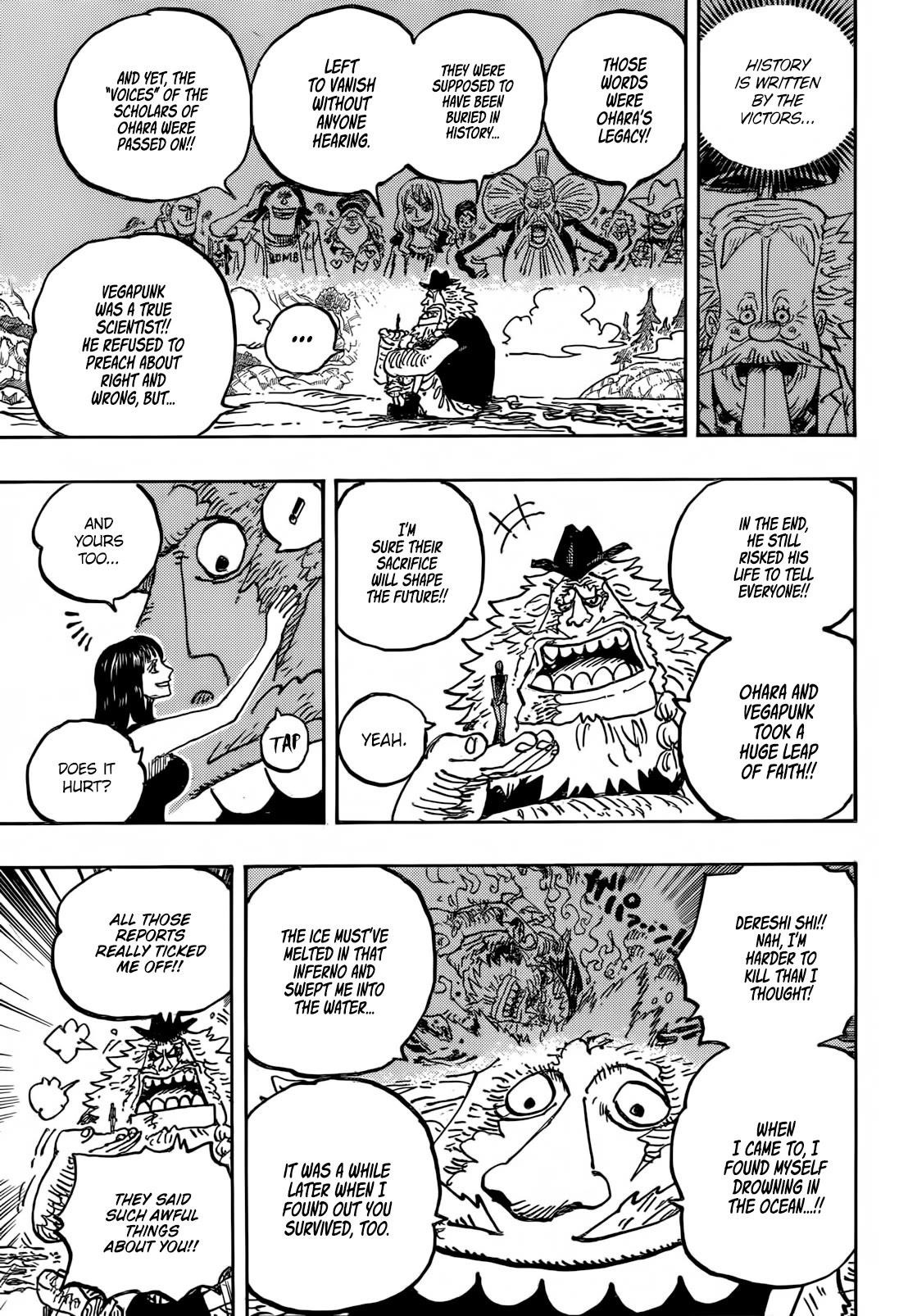 One Piece Manga Chapter 1133 page 13 - I Want You to Praise Me