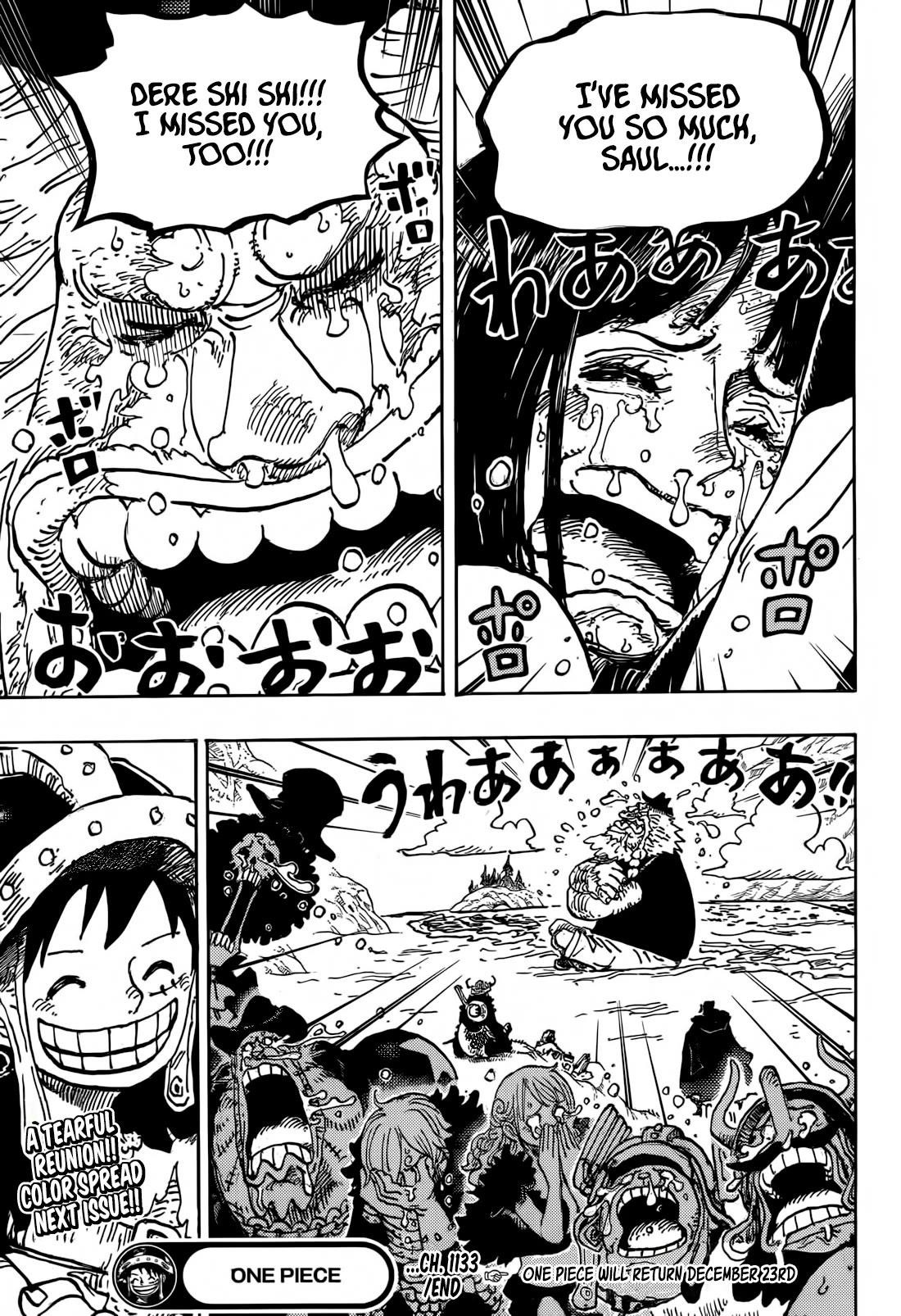 One Piece Manga Chapter 1133 page 15 - I Want You to Praise Me