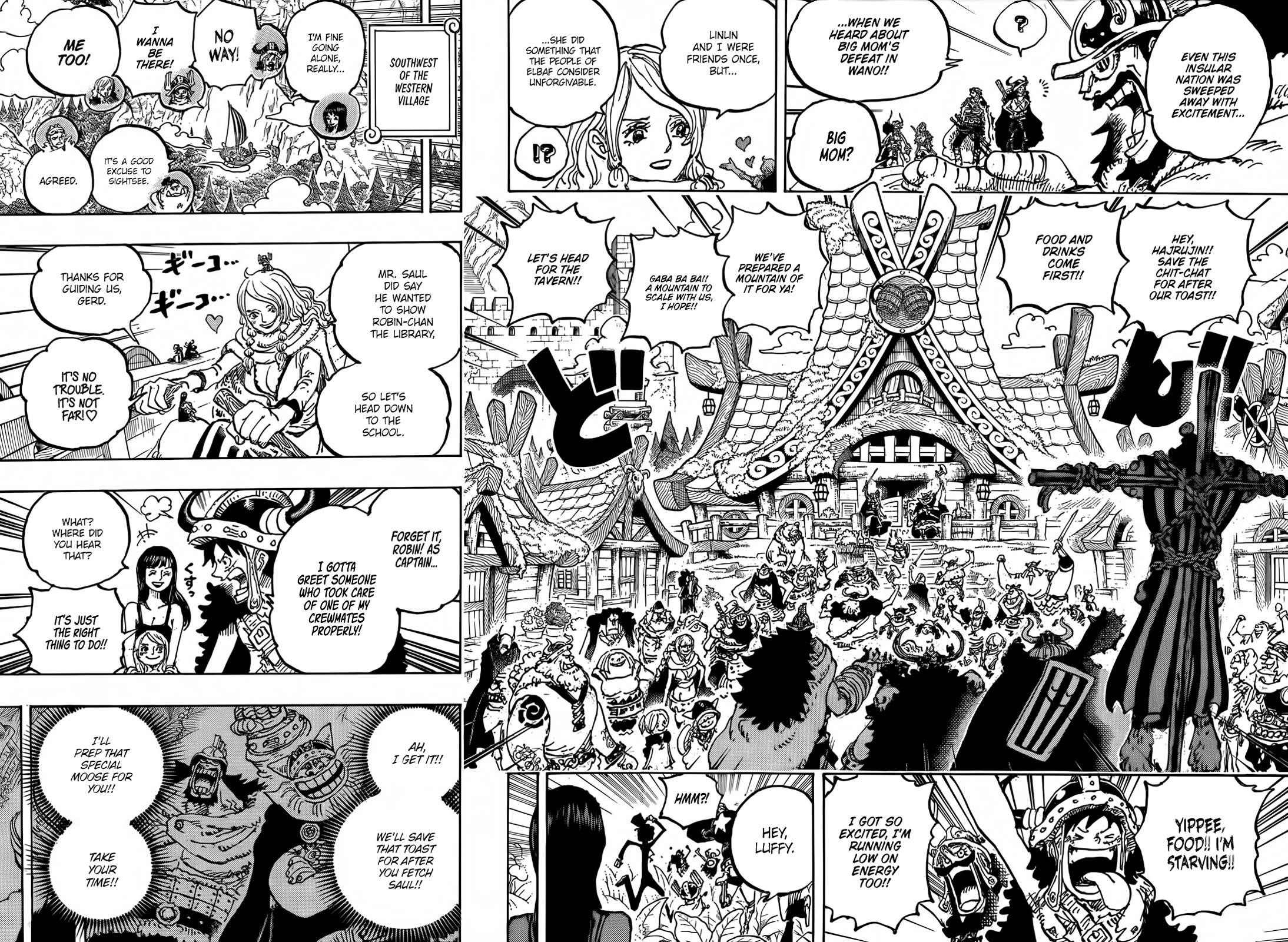 One Piece Manga Chapter 1133 page 7 - I Want You to Praise Me