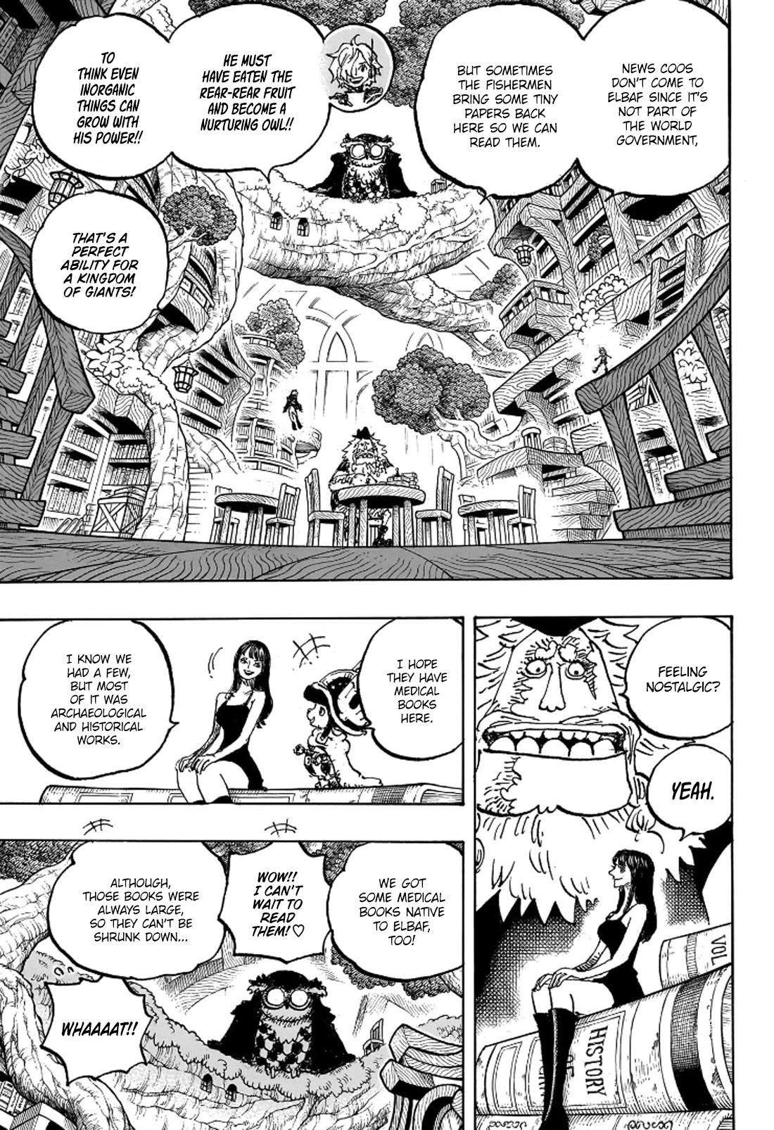 One Piece Manga Chapter 1135 page 3 - Friends' Cups