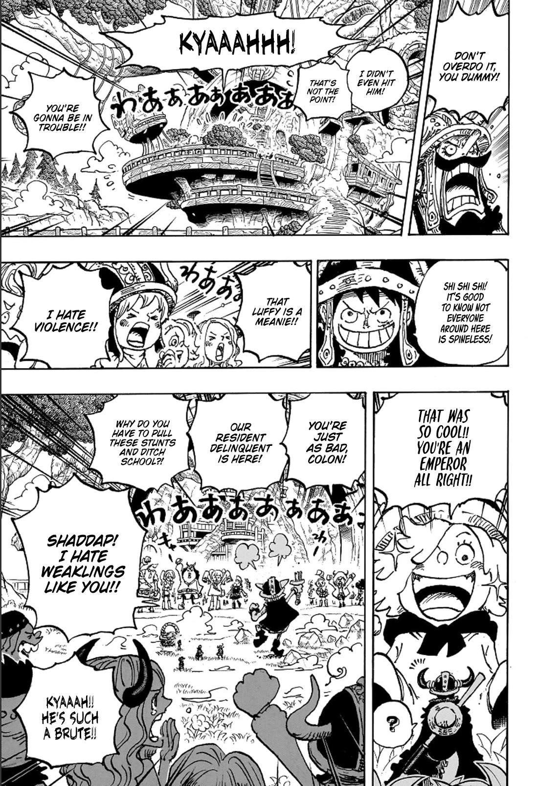 One Piece Manga Chapter 1135 page 7 - Friends' Cups