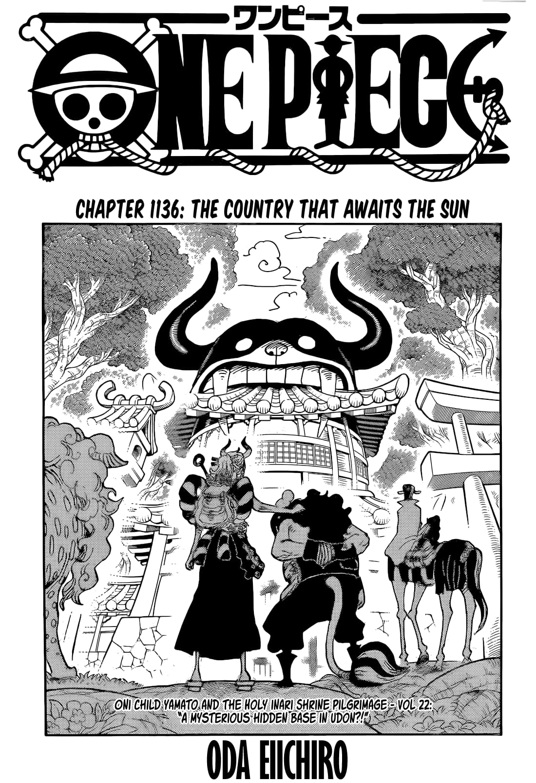 One Piece Manga Chapter 1136 page 1 - The Land That Awaits the Sun