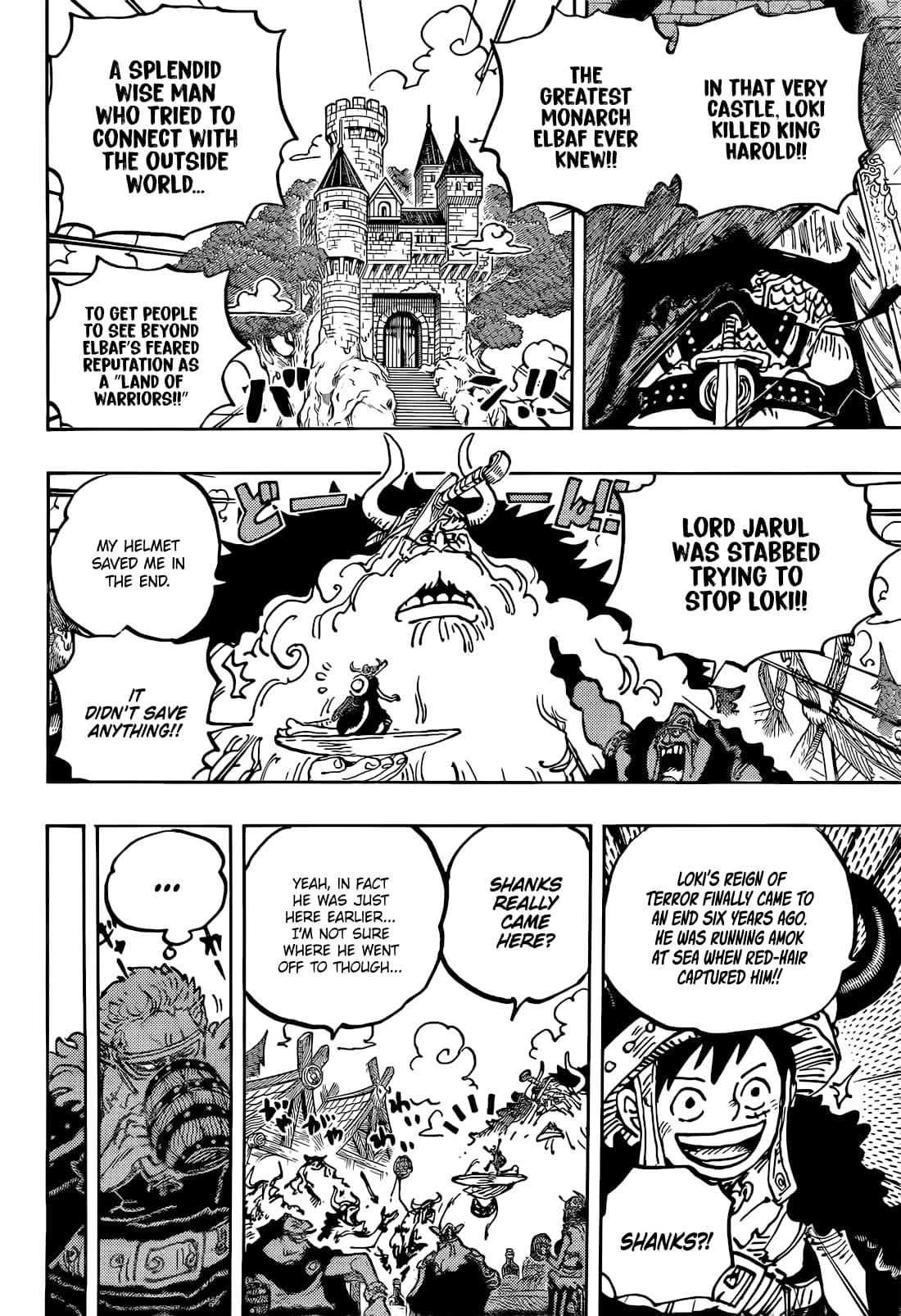 One Piece Manga Chapter 1136 page 10 - The Land That Awaits the Sun