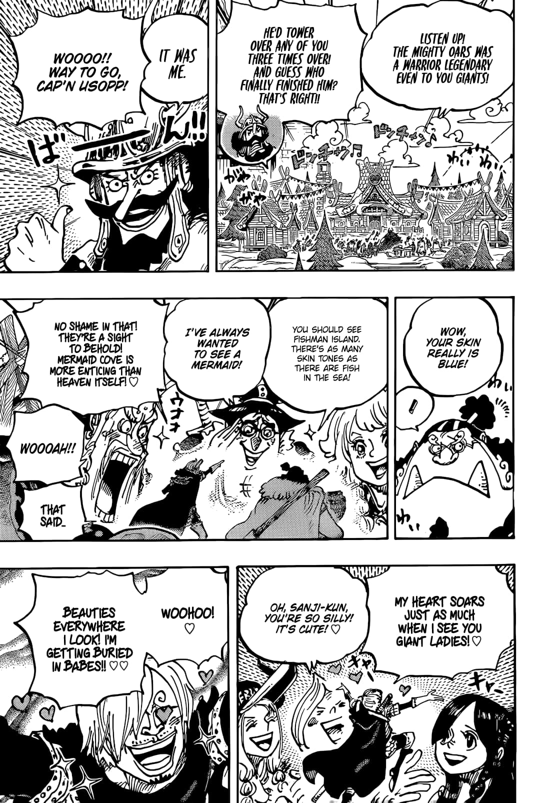 One Piece Manga Chapter 1136 page 3 - The Land That Awaits the Sun