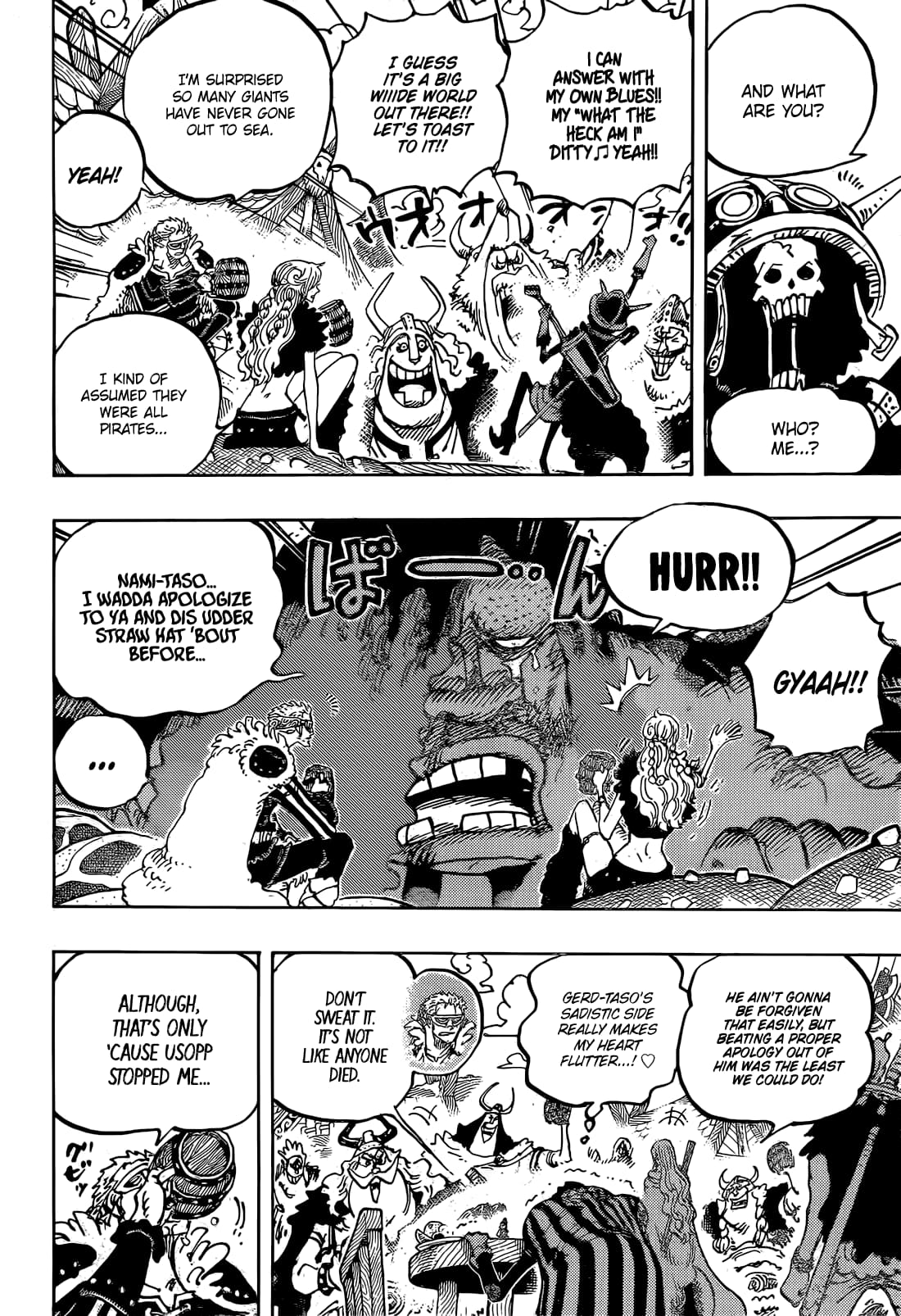 One Piece Manga Chapter 1136 page 4 - The Land That Awaits the Sun