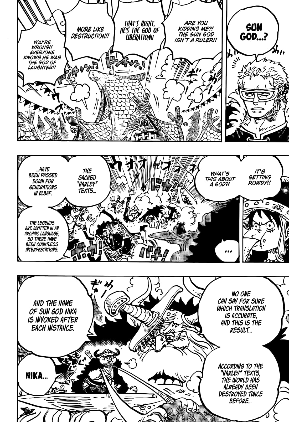 One Piece Manga Chapter 1136 page 6 - The Land That Awaits the Sun
