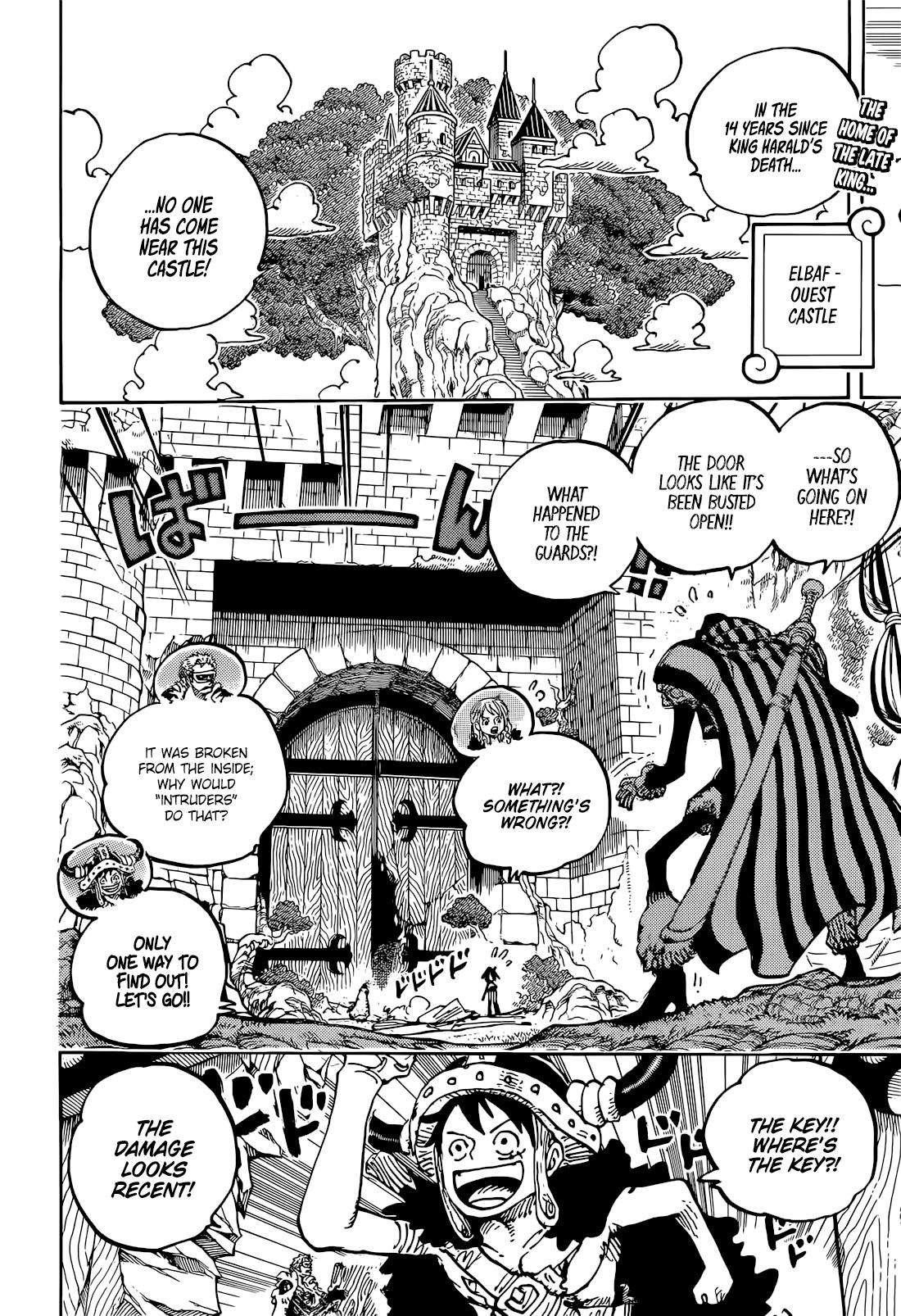 One Piece Manga Chapter 1137 page 2 - Introducing Shamrock