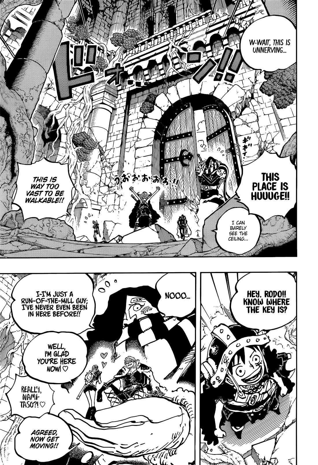 One Piece Manga Chapter 1137 page 3 - Introducing Shamrock