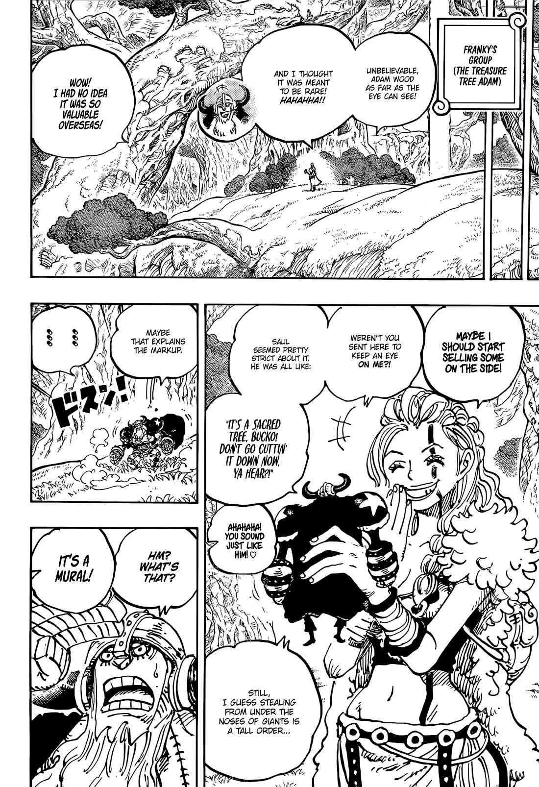 One Piece Manga Chapter 1138 page 11 - The Harley