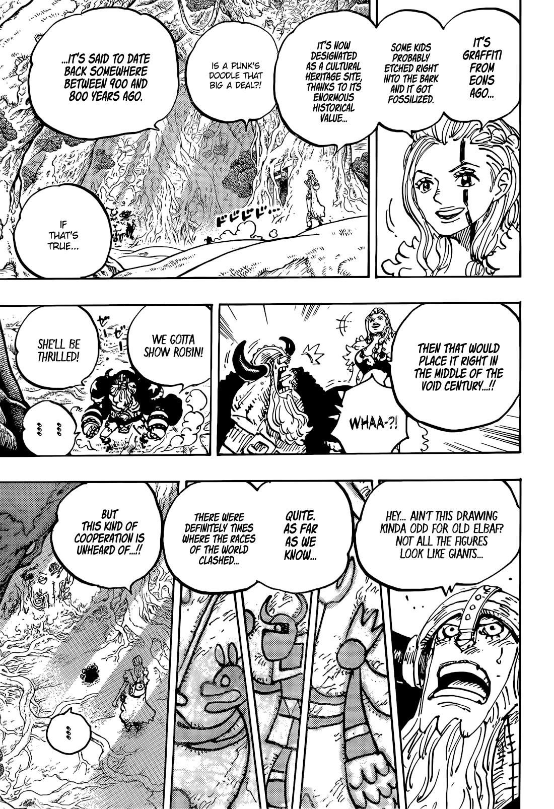 One Piece Manga Chapter 1138 page 12 - The Harley