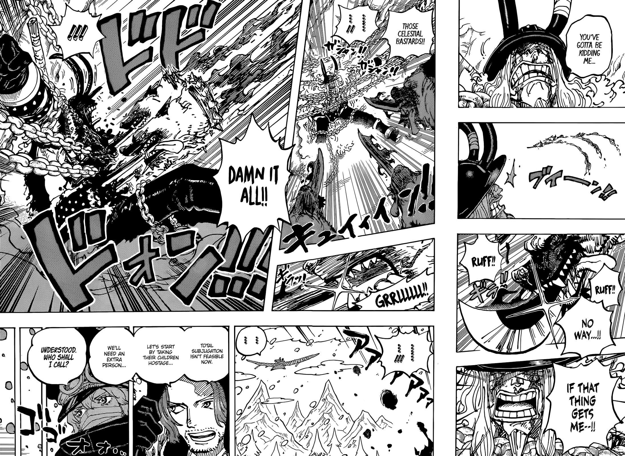 One Piece Manga Chapter 1138 page 8 - The Harley