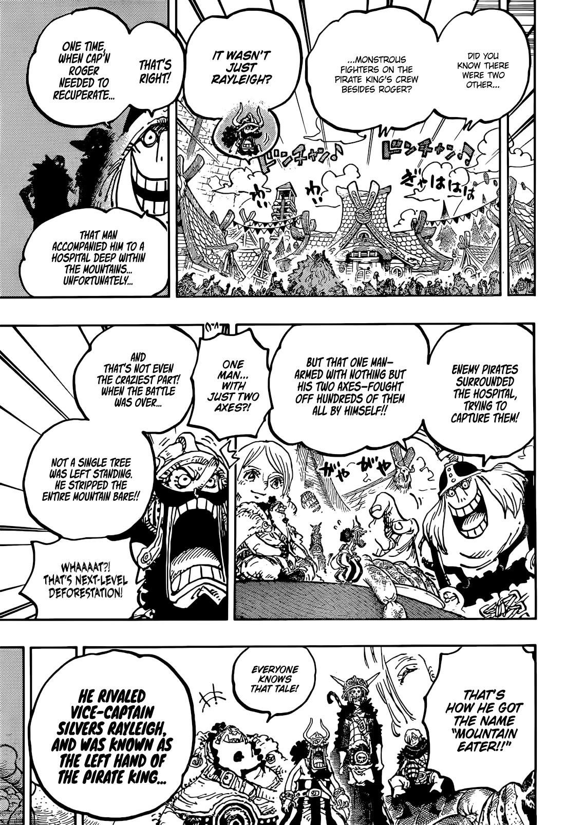 One Piece Manga Chapter 1139 page 11 - Mountain-Eater