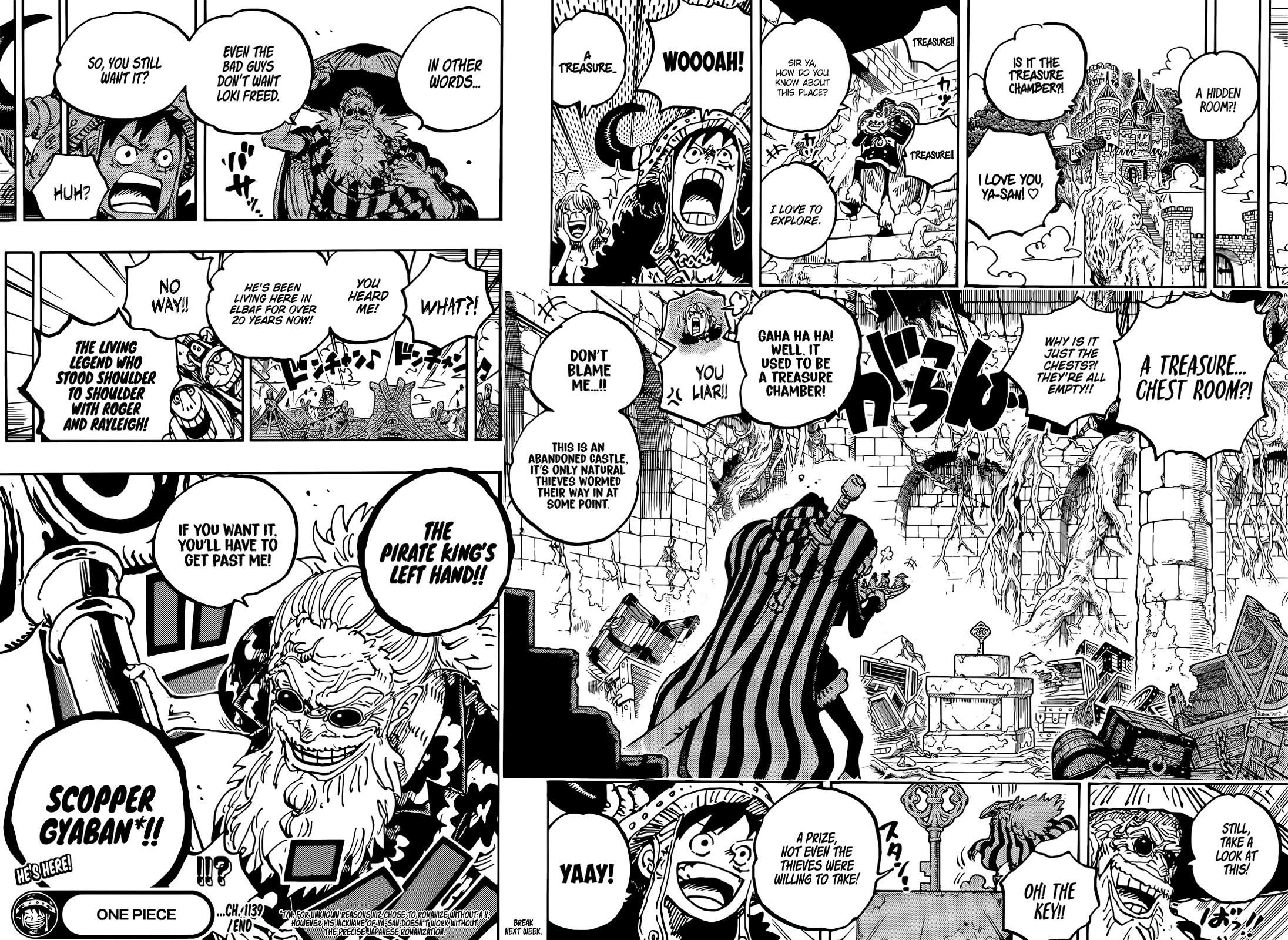 One Piece Manga Chapter 1139 page 12 - Mountain-Eater